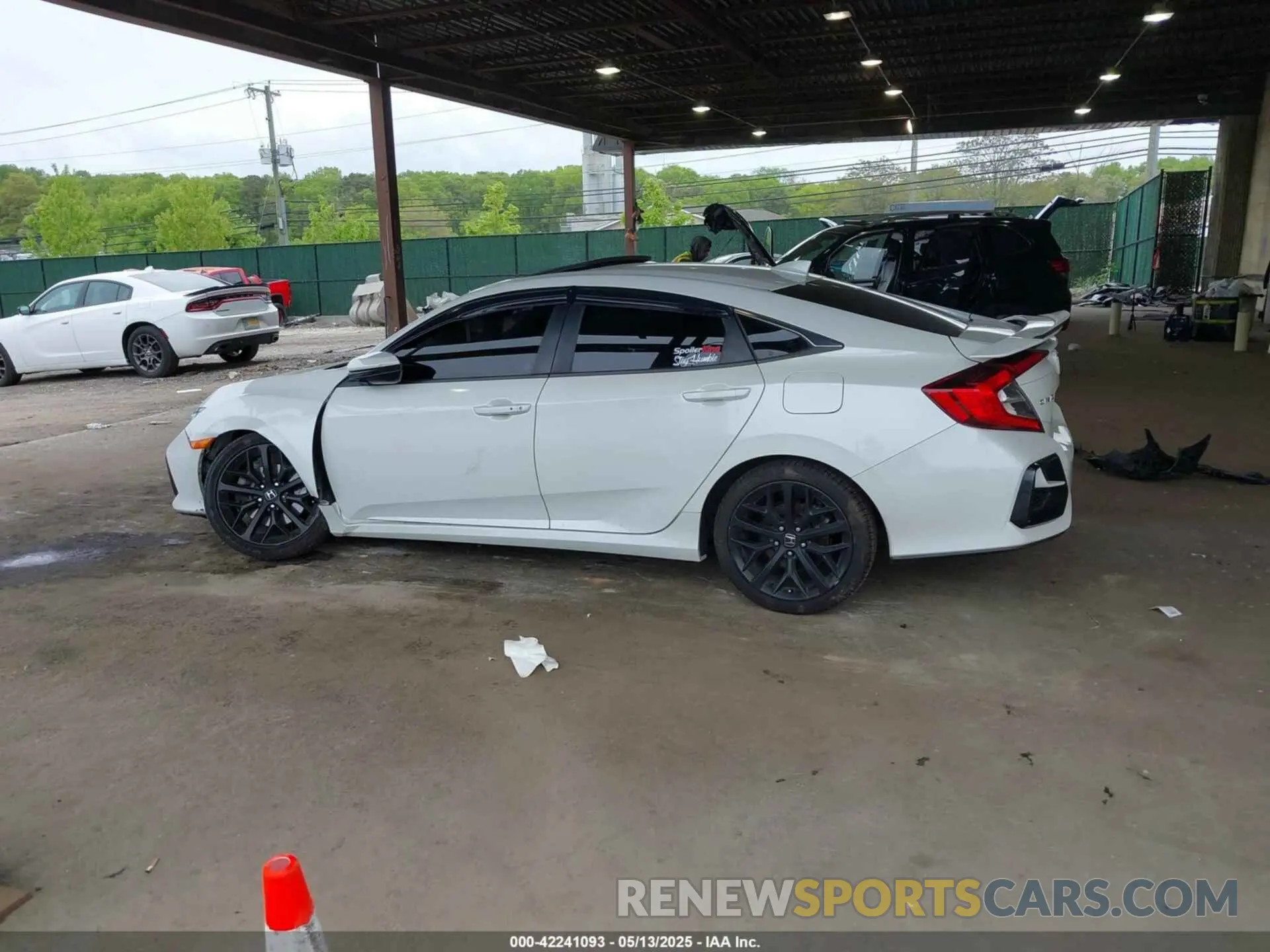 15 fotografías del automóvil dañado 2HGFC1E52LH702933 HONDA CIVIC SI 2020