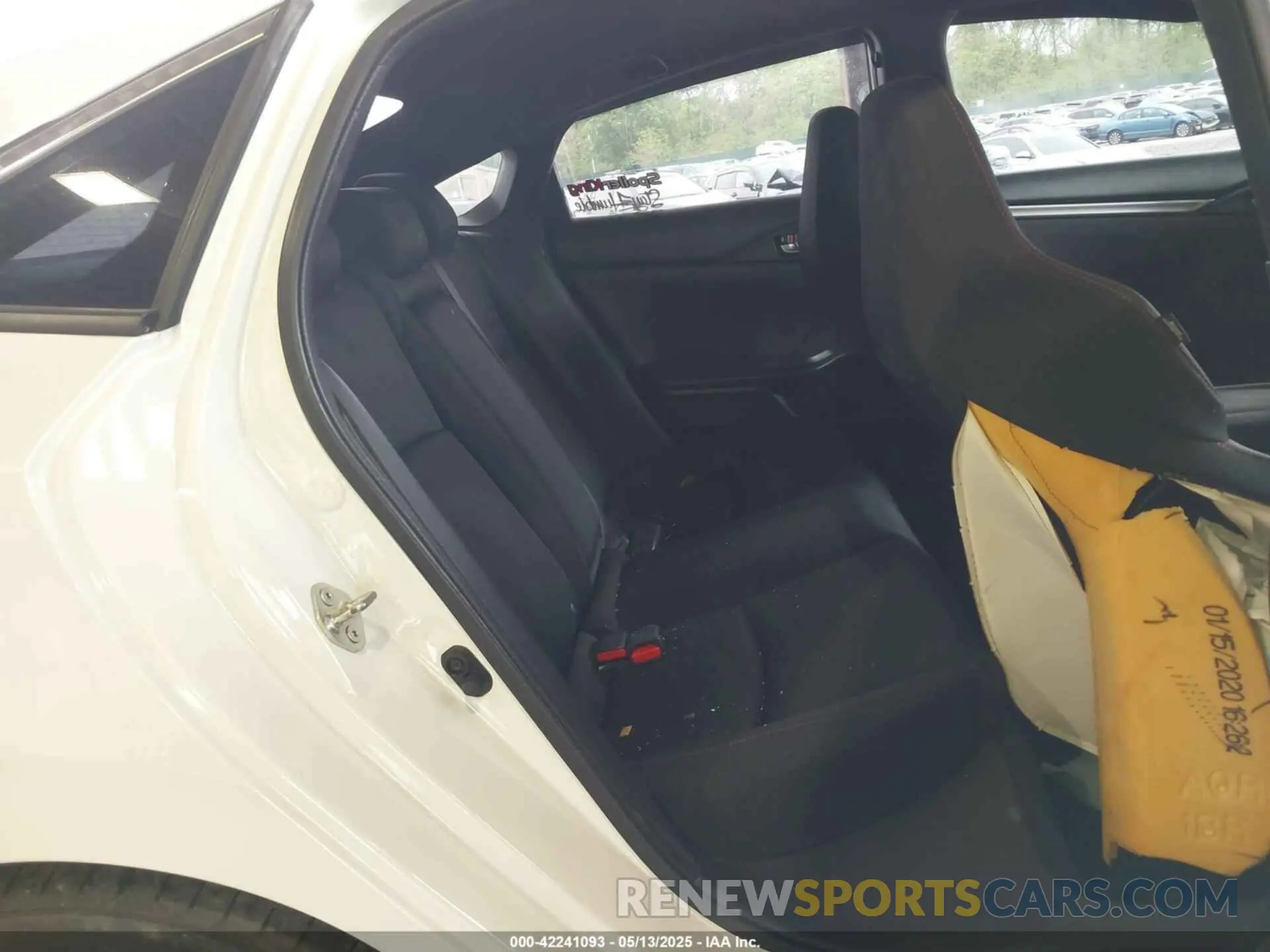 8 fotografías del automóvil dañado 2HGFC1E52LH702933 HONDA CIVIC SI 2020