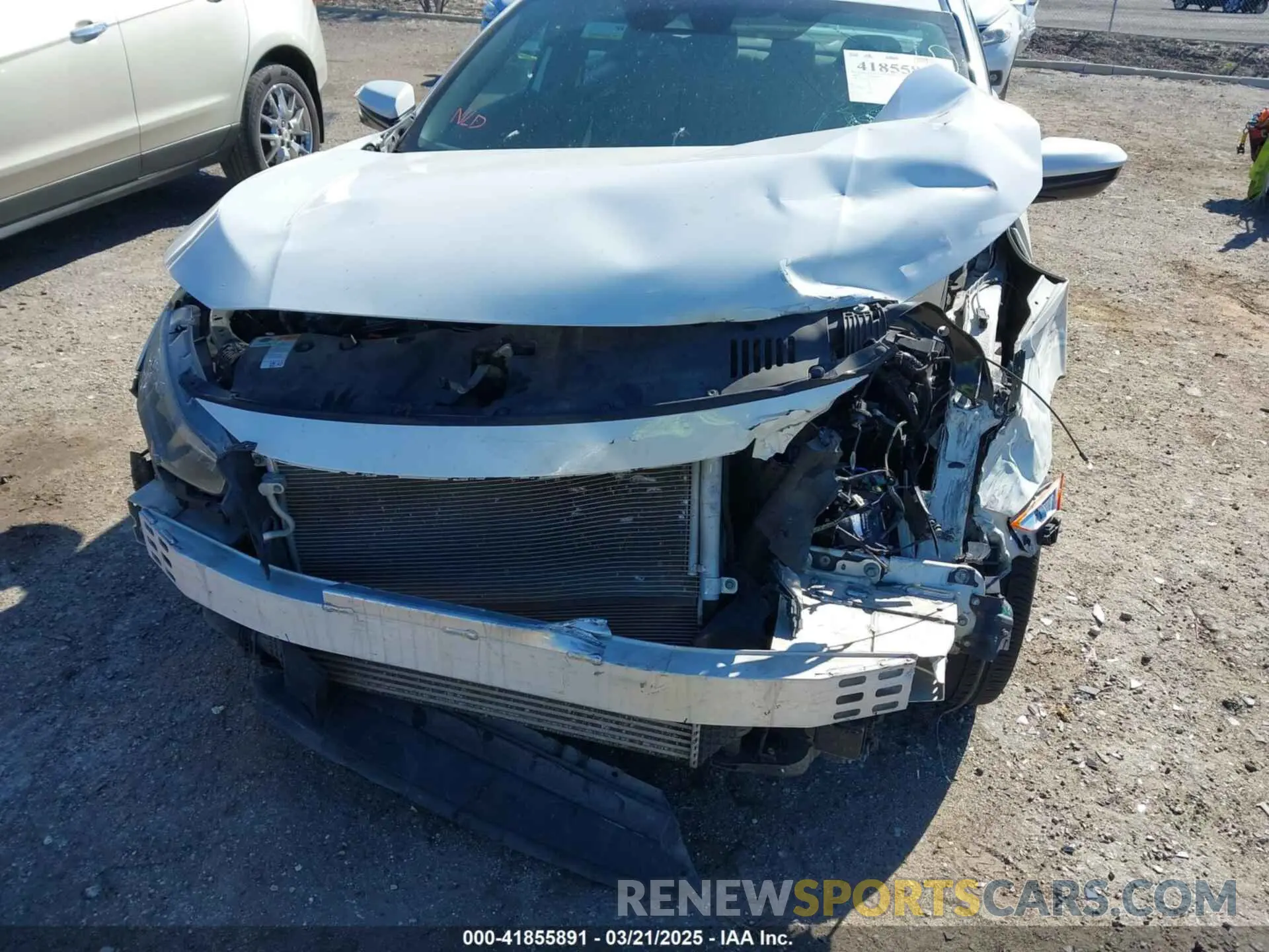 6 fotografías del automóvil dañado 2HGFC1E52LH704715 HONDA CIVIC SI 2020