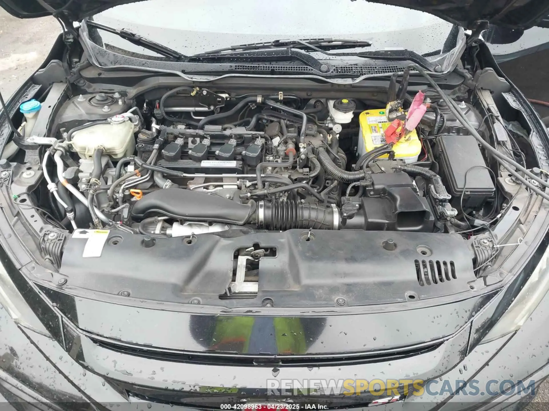 10 fotografías del automóvil dañado 2HGFC1E57LH700272 HONDA CIVIC SI 2020
