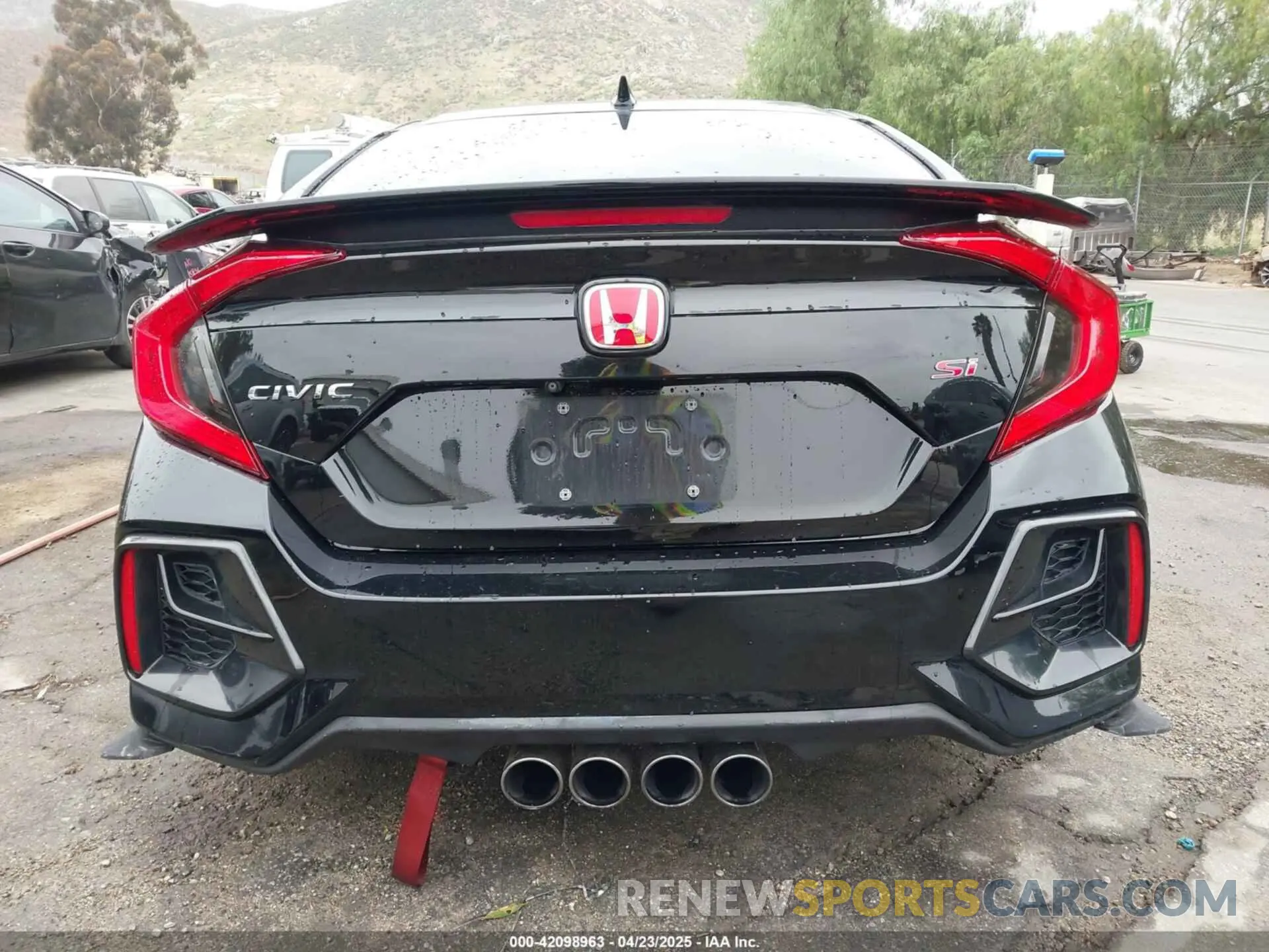 16 fotografías del automóvil dañado 2HGFC1E57LH700272 HONDA CIVIC SI 2020