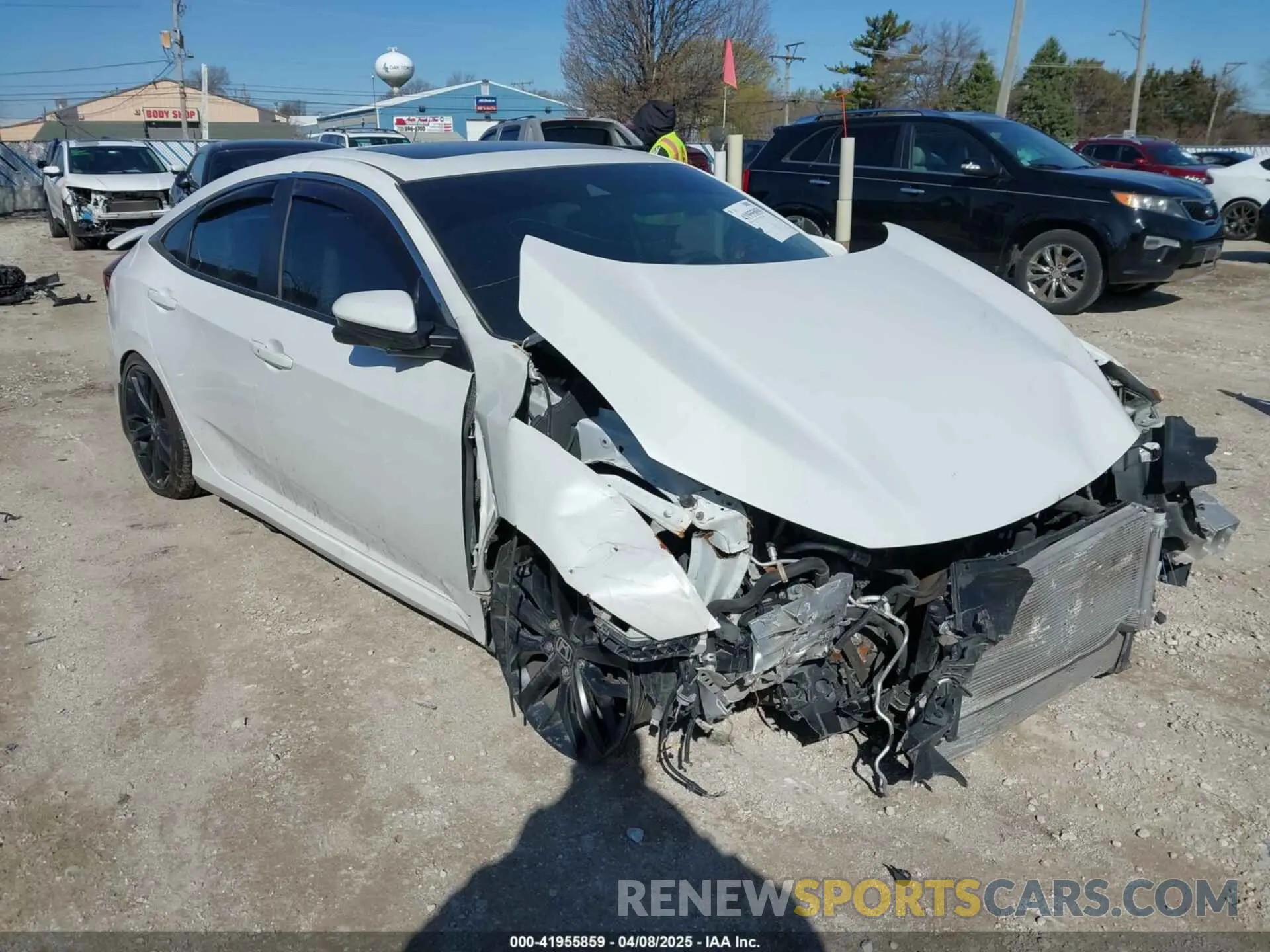 1 fotografías del automóvil dañado 2HGFC1E59LH703562 HONDA CIVIC SI 2020