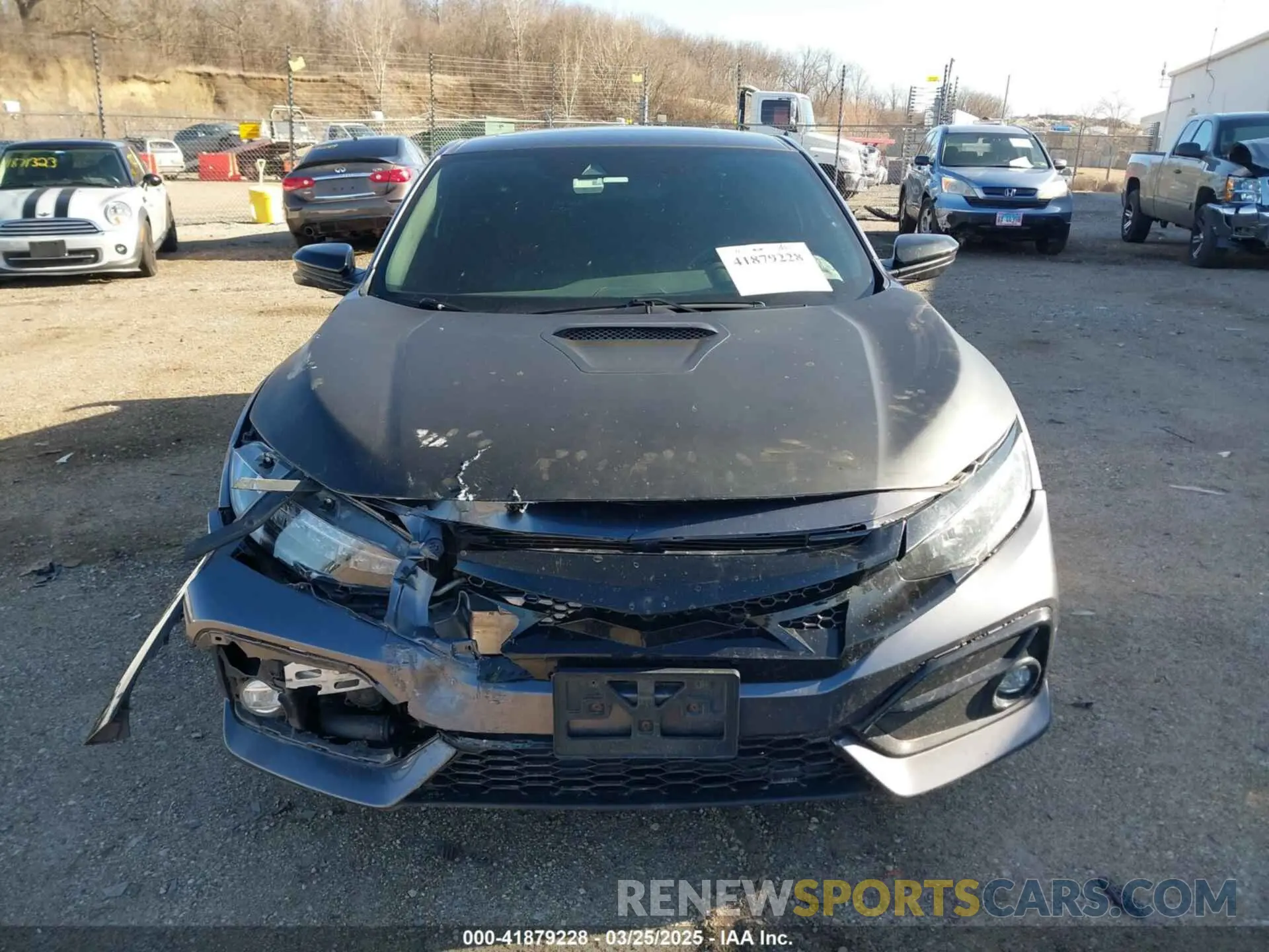 11 fotografías del automóvil dañado 2HGFC3A52LH752815 HONDA CIVIC SI 2020