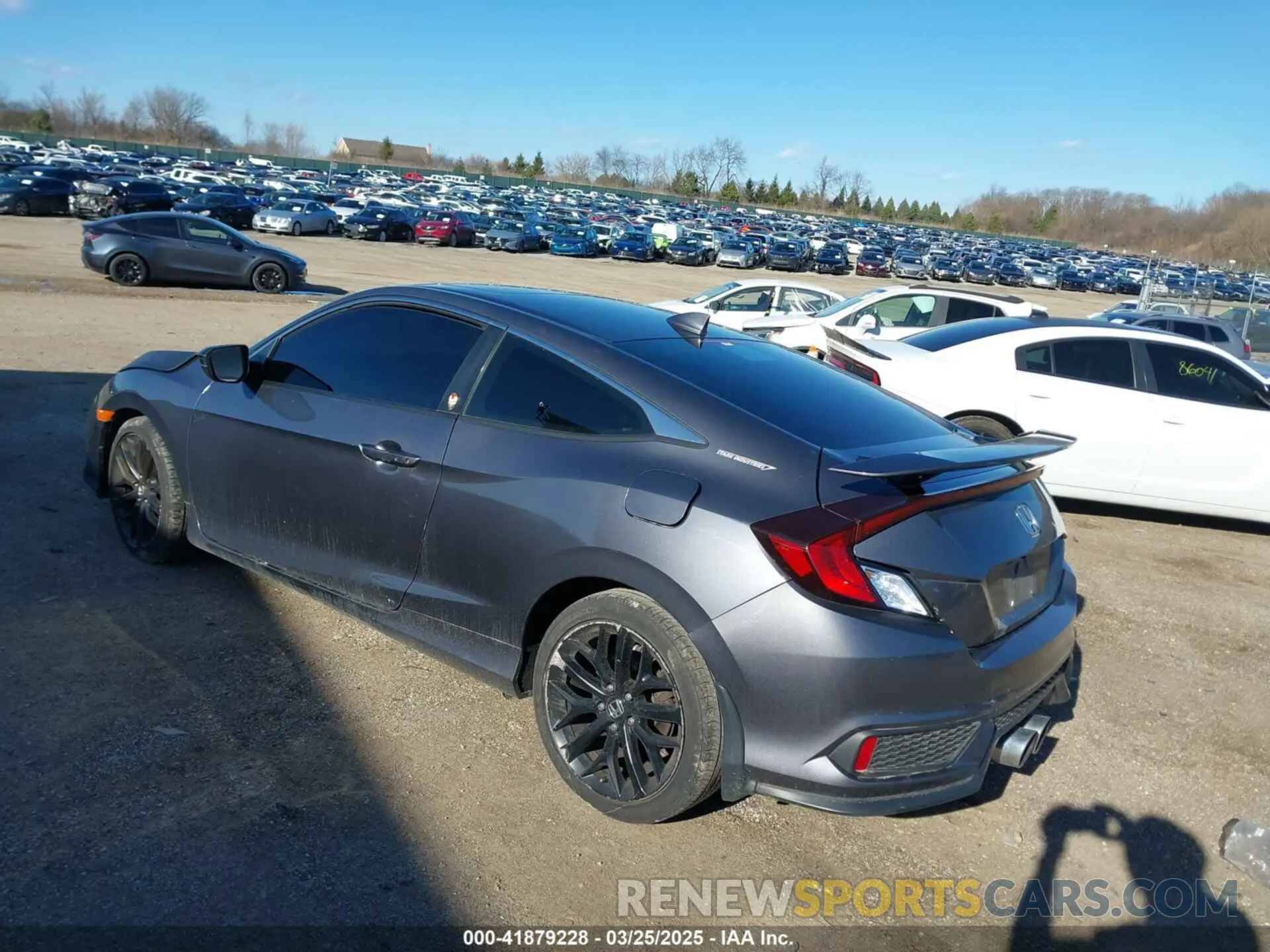 3 fotografías del automóvil dañado 2HGFC3A52LH752815 HONDA CIVIC SI 2020