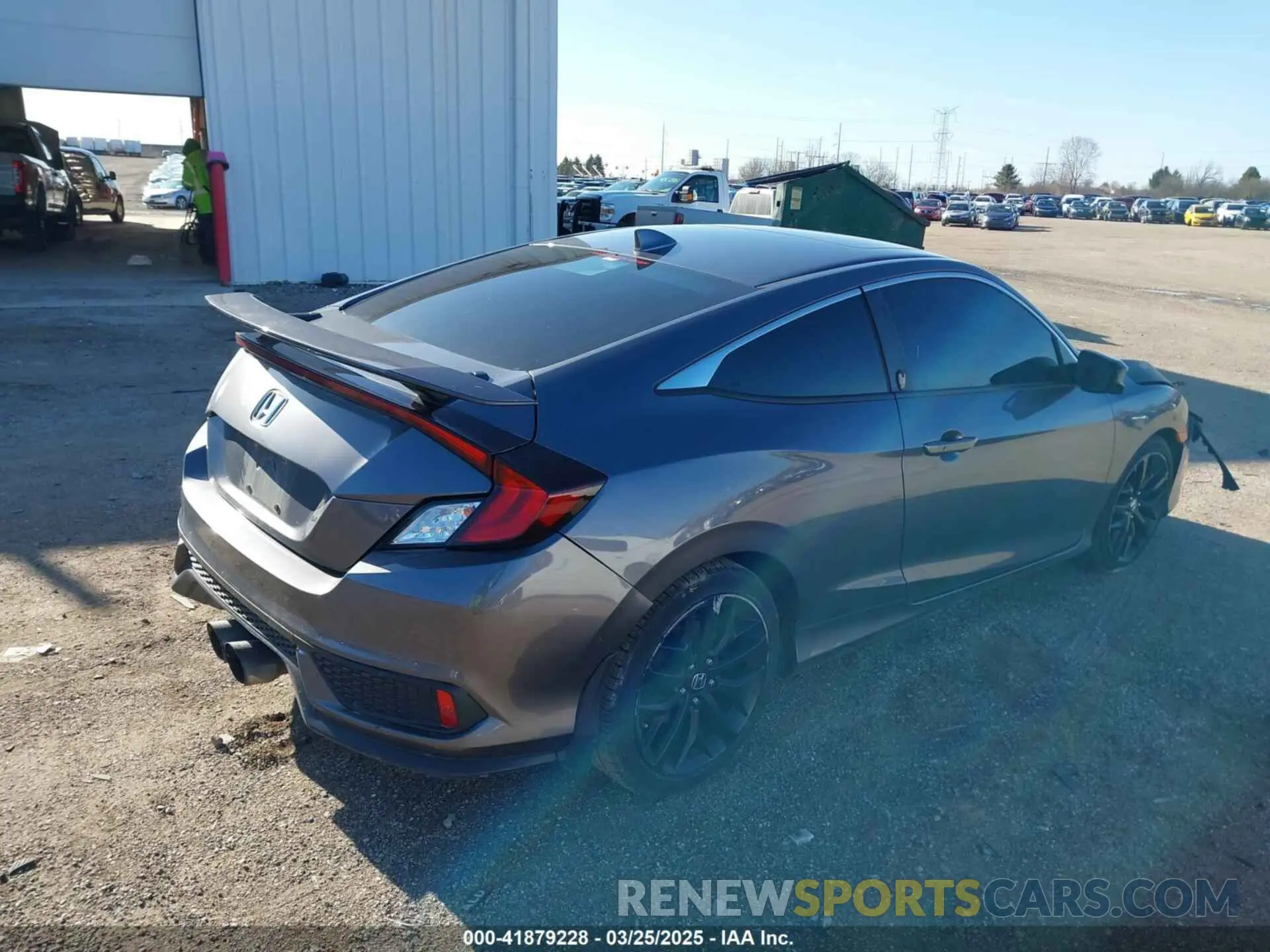 4 fotografías del automóvil dañado 2HGFC3A52LH752815 HONDA CIVIC SI 2020
