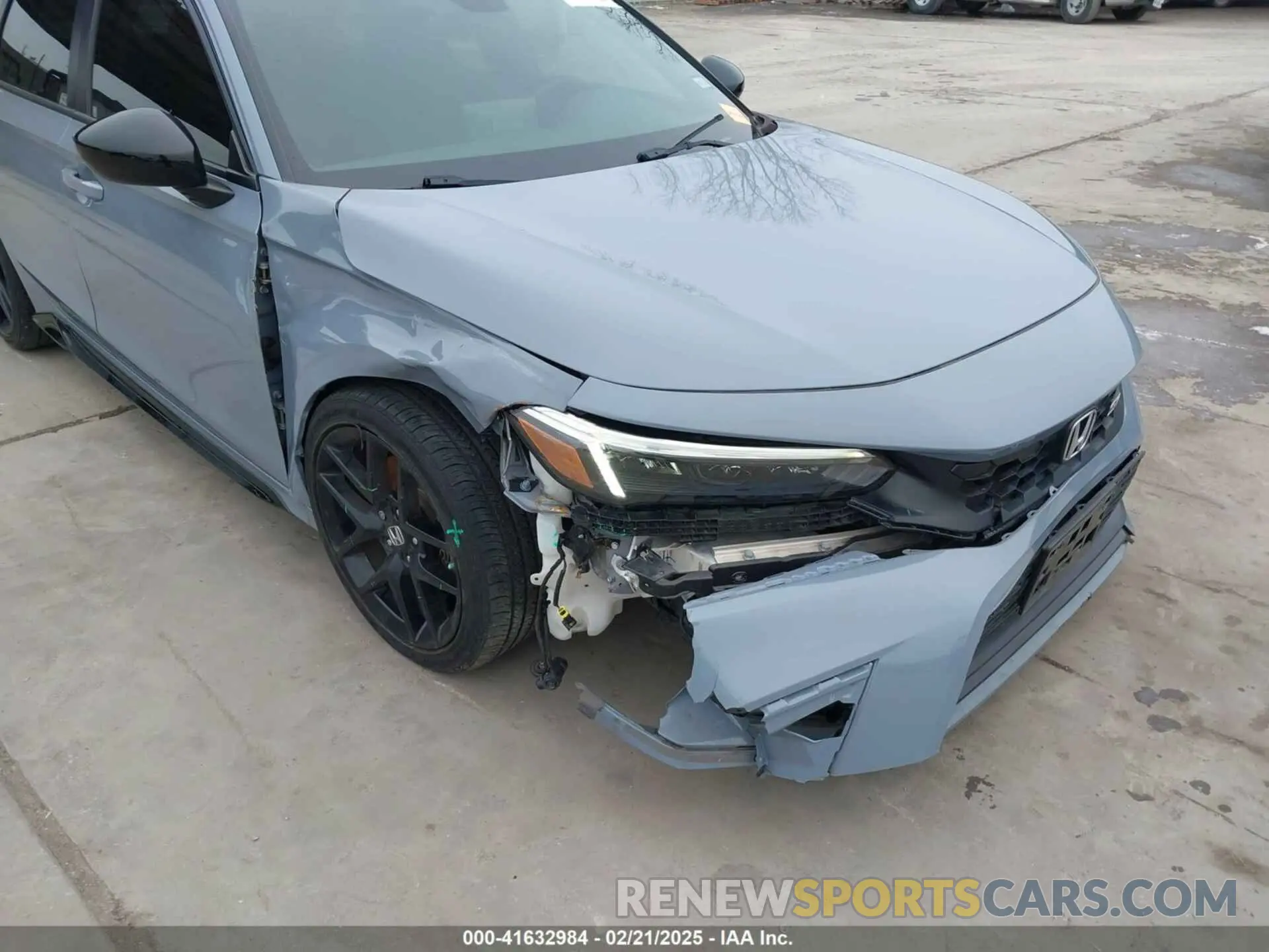 6 fotografías del automóvil dañado 2HGFE1E51NH472363 HONDA CIVIC SI 2022
