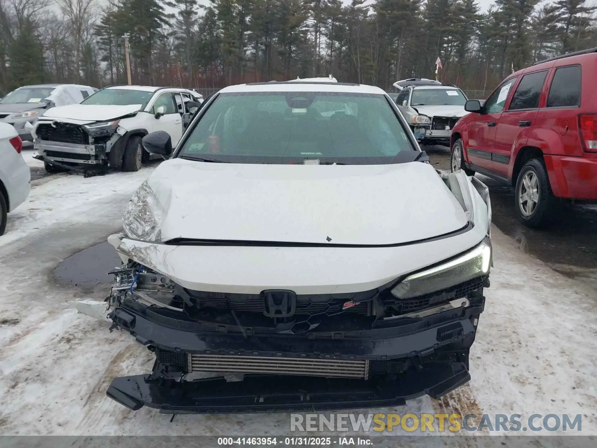 13 fotografías del automóvil dañado 2HGFE1E54NH470588 HONDA CIVIC SI 2022