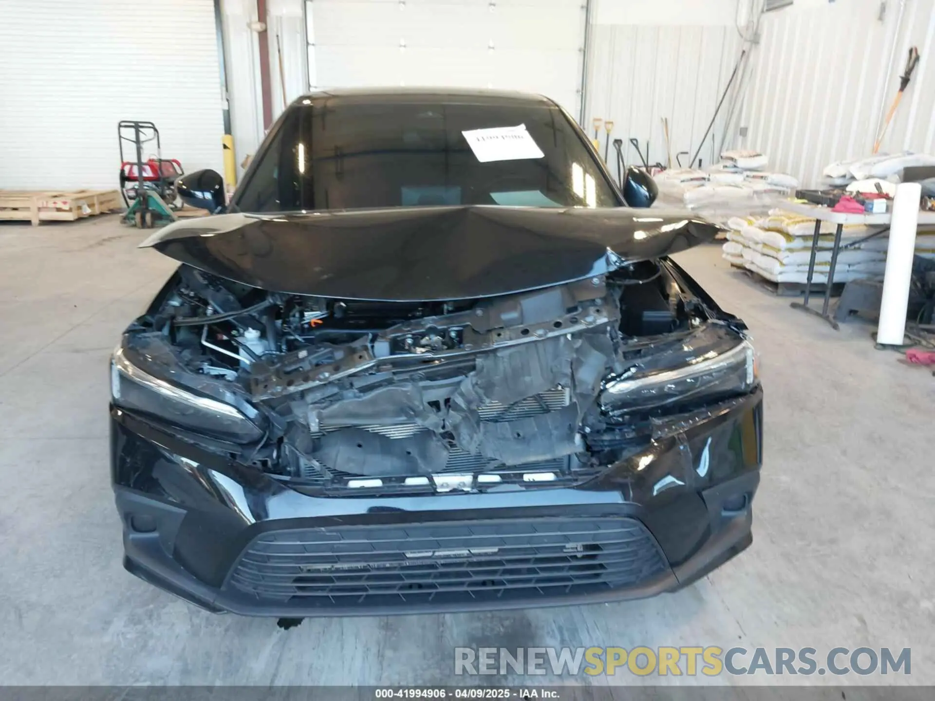 12 fotografías del automóvil dañado 2HGFE1E54NH476634 HONDA CIVIC SI 2022