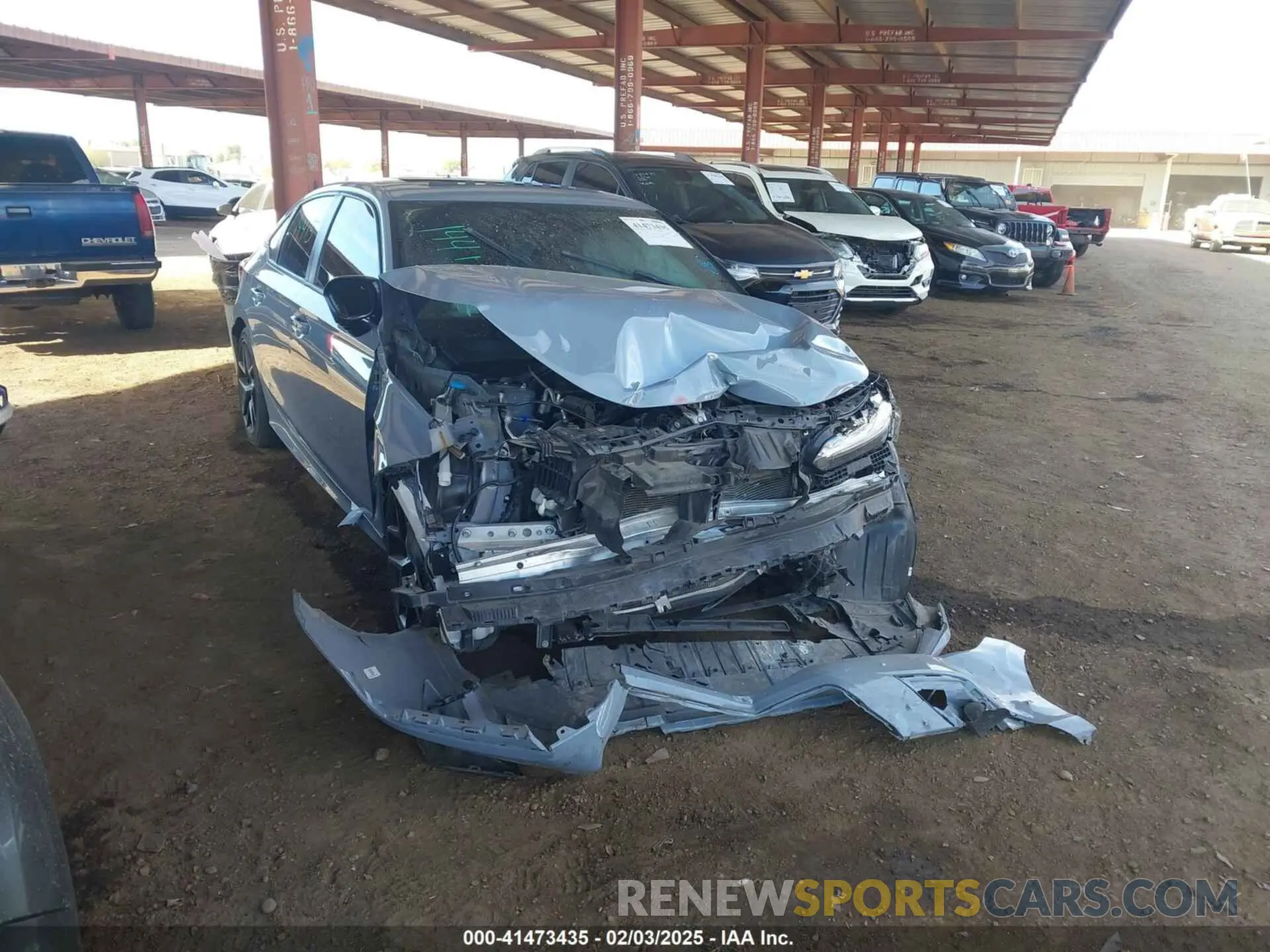 1 fotografías del automóvil dañado 2HGFE1E58NH473302 HONDA CIVIC SI 2022