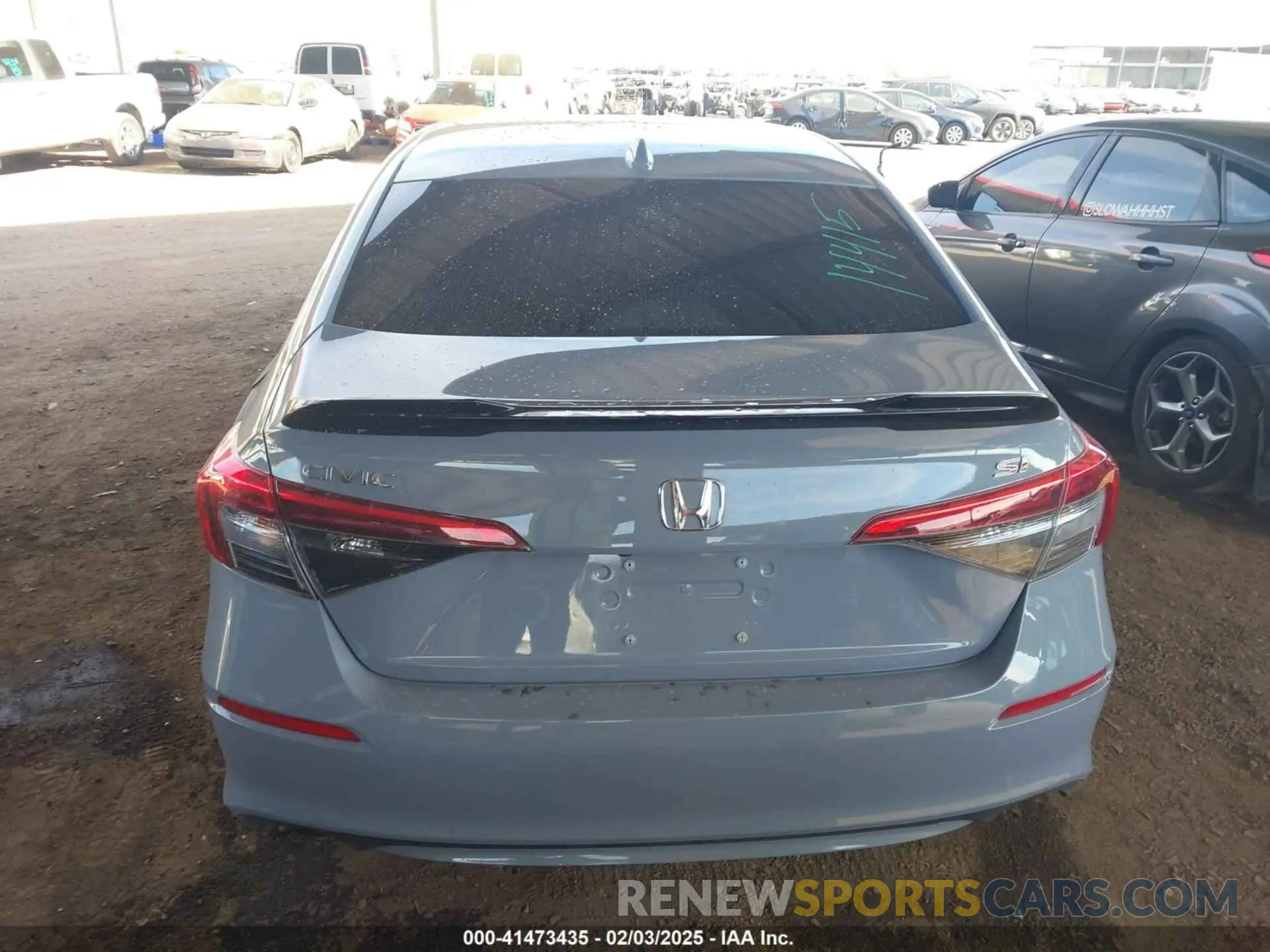 16 fotografías del automóvil dañado 2HGFE1E58NH473302 HONDA CIVIC SI 2022