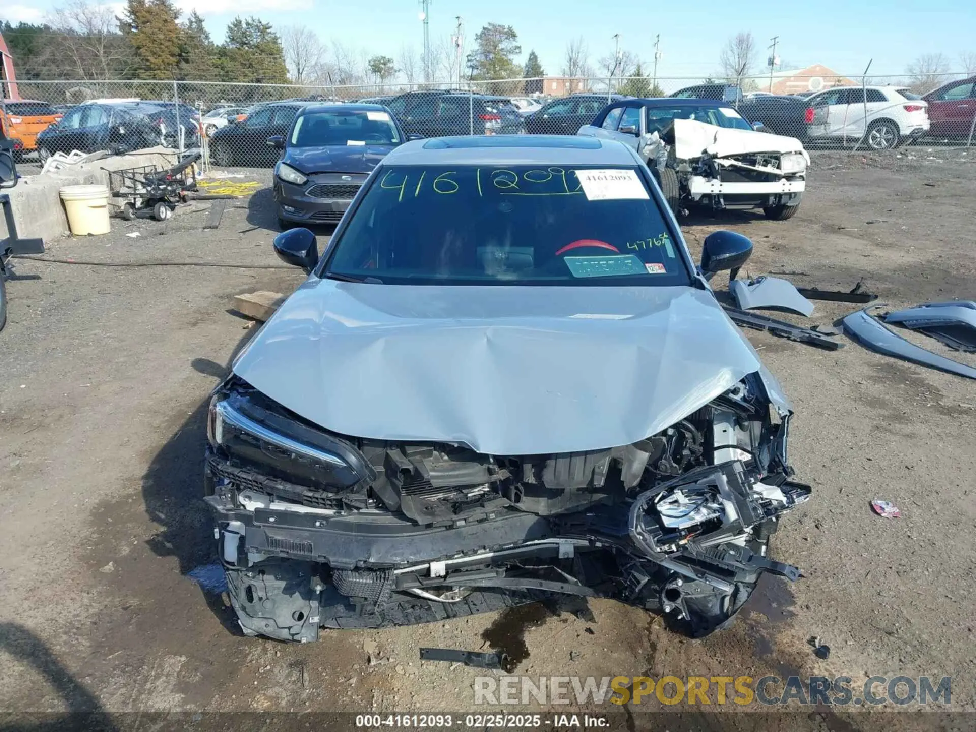 13 fotografías del automóvil dañado 2HGFE1E58NH477656 HONDA CIVIC SI 2022