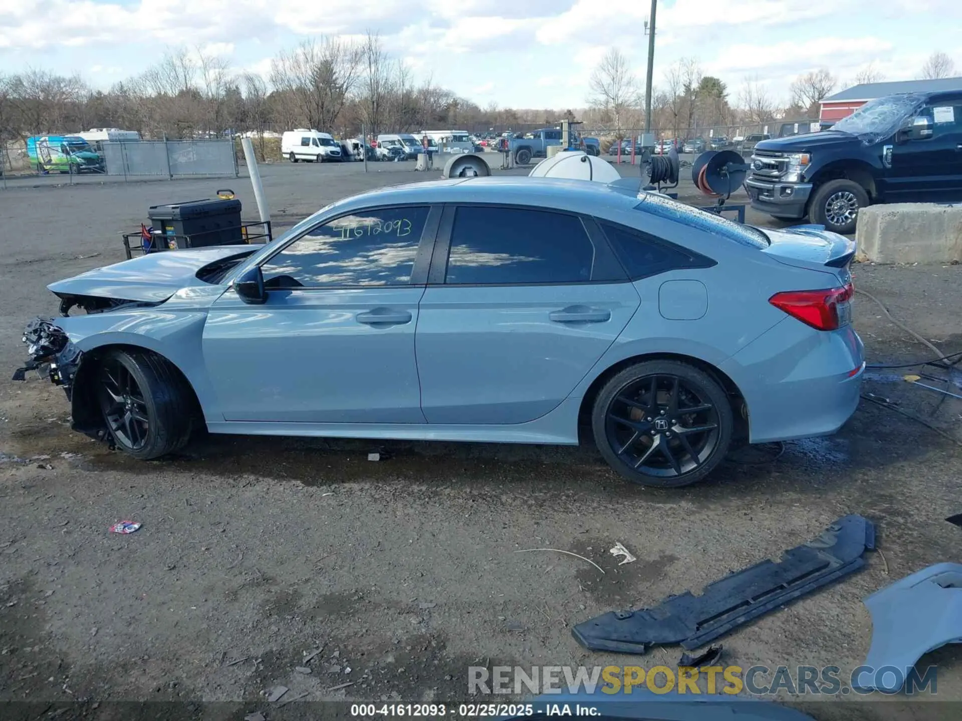 15 fotografías del automóvil dañado 2HGFE1E58NH477656 HONDA CIVIC SI 2022