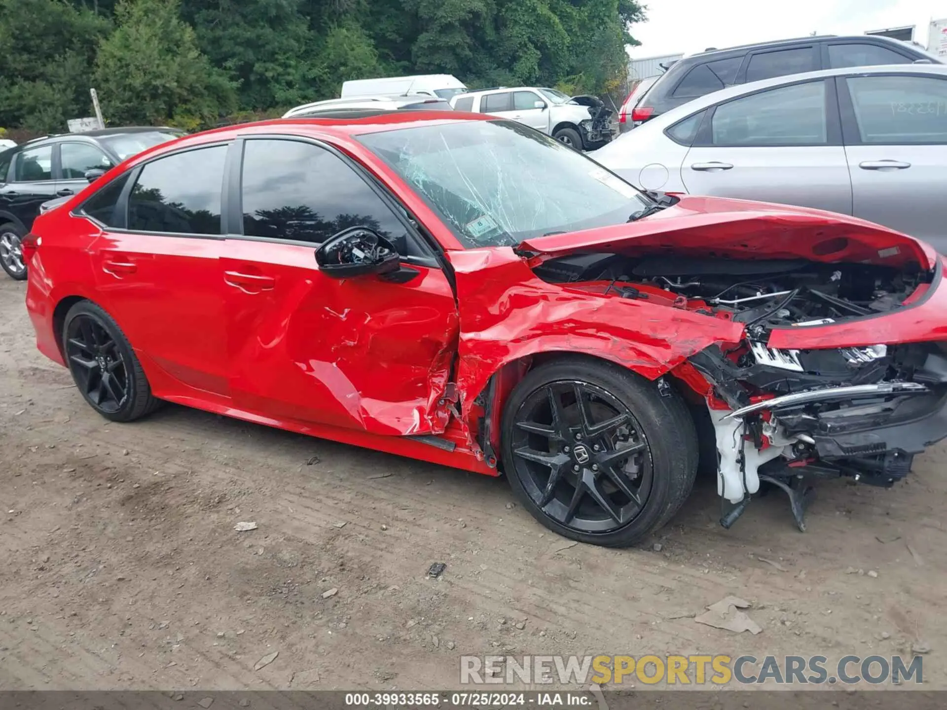13 fotografías del automóvil dañado 2HGFE1E59NH474782 HONDA CIVIC SI 2022