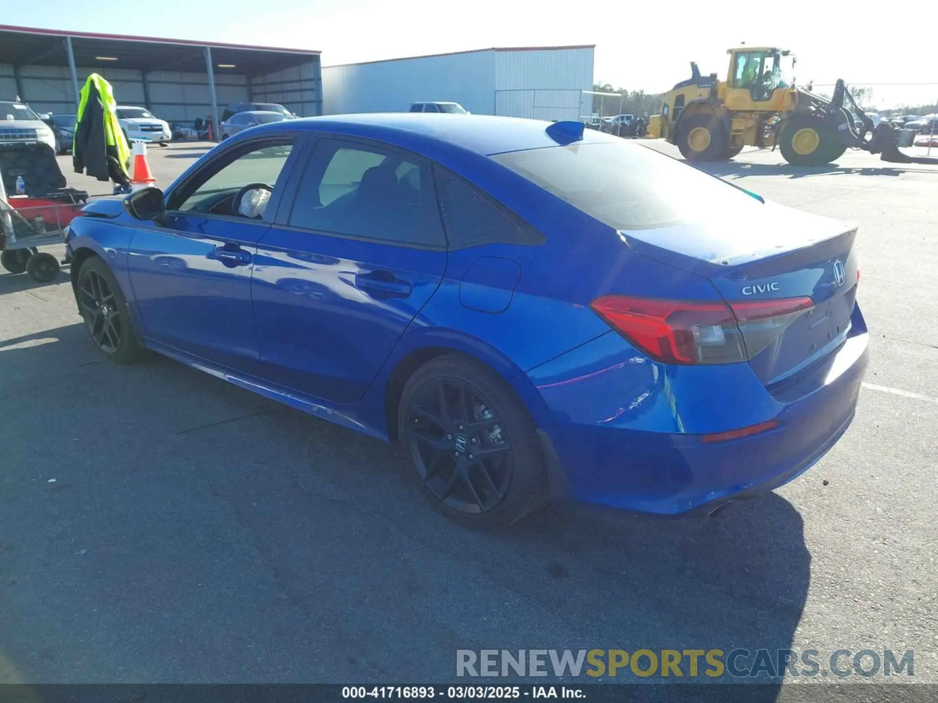 3 fotografías del automóvil dañado 2HGFE1E51PH472902 HONDA CIVIC SI 2023