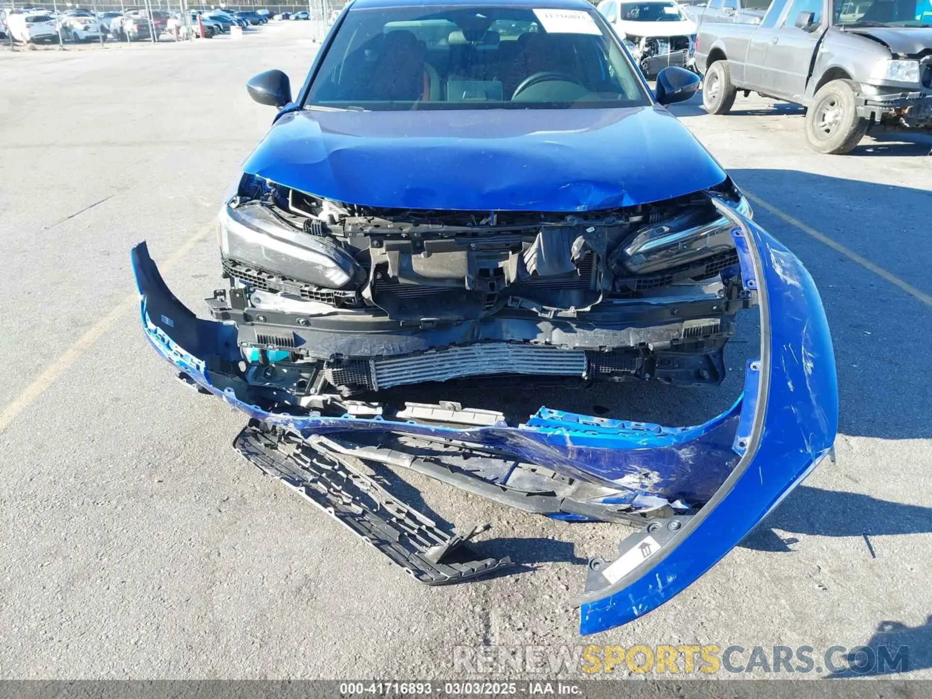 6 fotografías del automóvil dañado 2HGFE1E51PH472902 HONDA CIVIC SI 2023