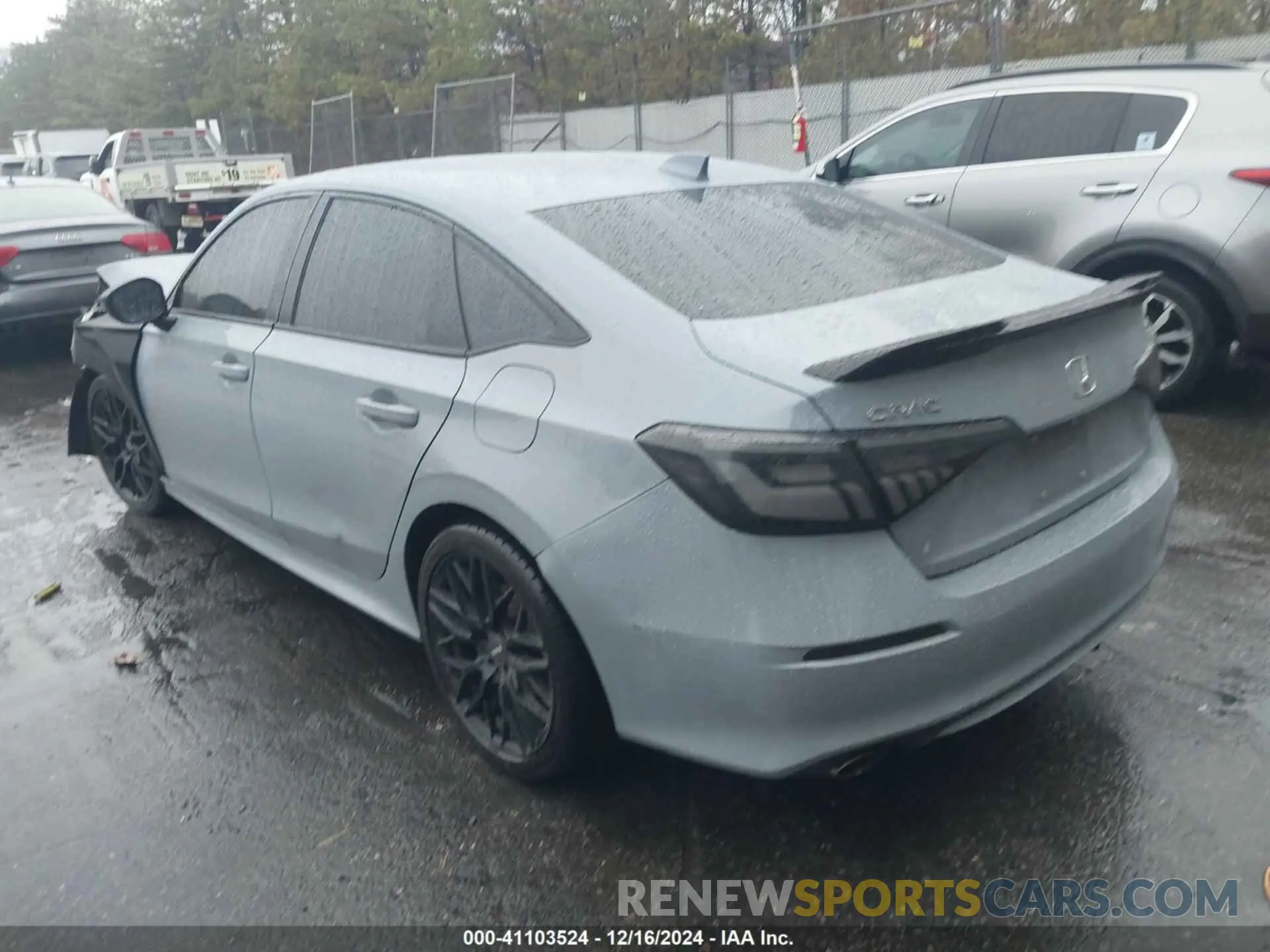 3 fotografías del automóvil dañado 2HGFE1E53PH470472 HONDA CIVIC SI 2023