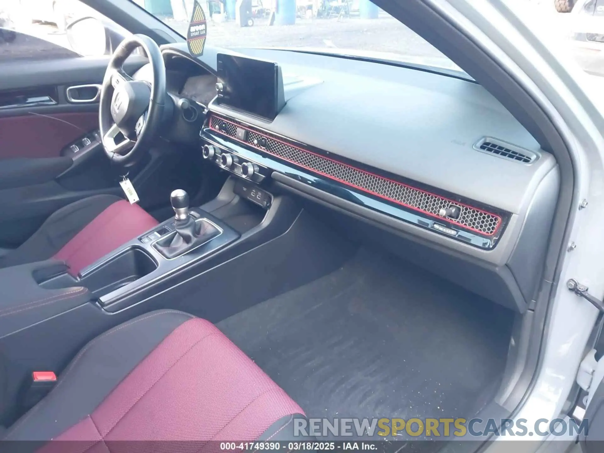 5 fotografías del automóvil dañado 2HGFE1E53PH474733 HONDA CIVIC SI 2023