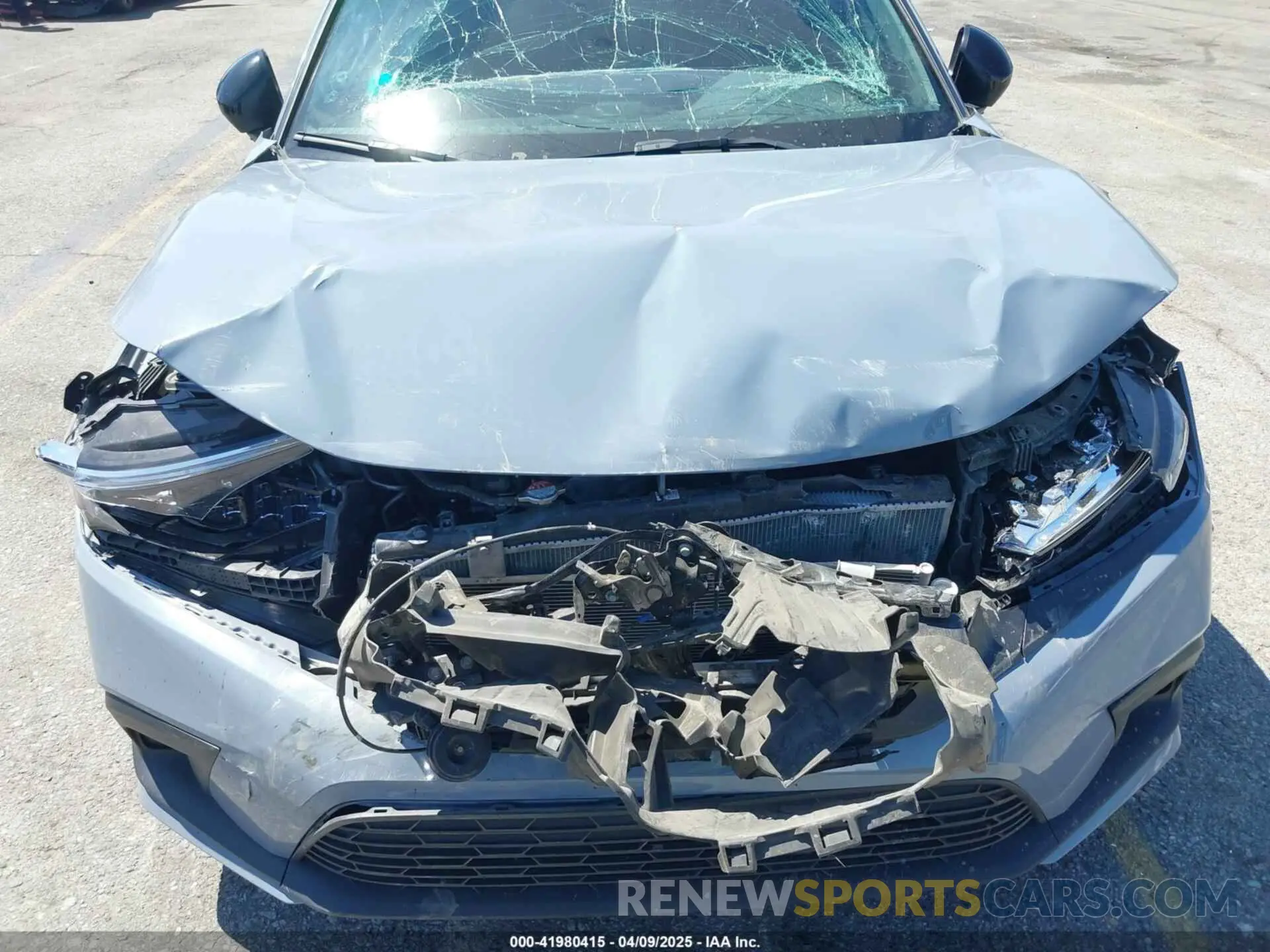 6 fotografías del automóvil dañado 2HGFE1E5XPH474342 HONDA CIVIC SI 2023