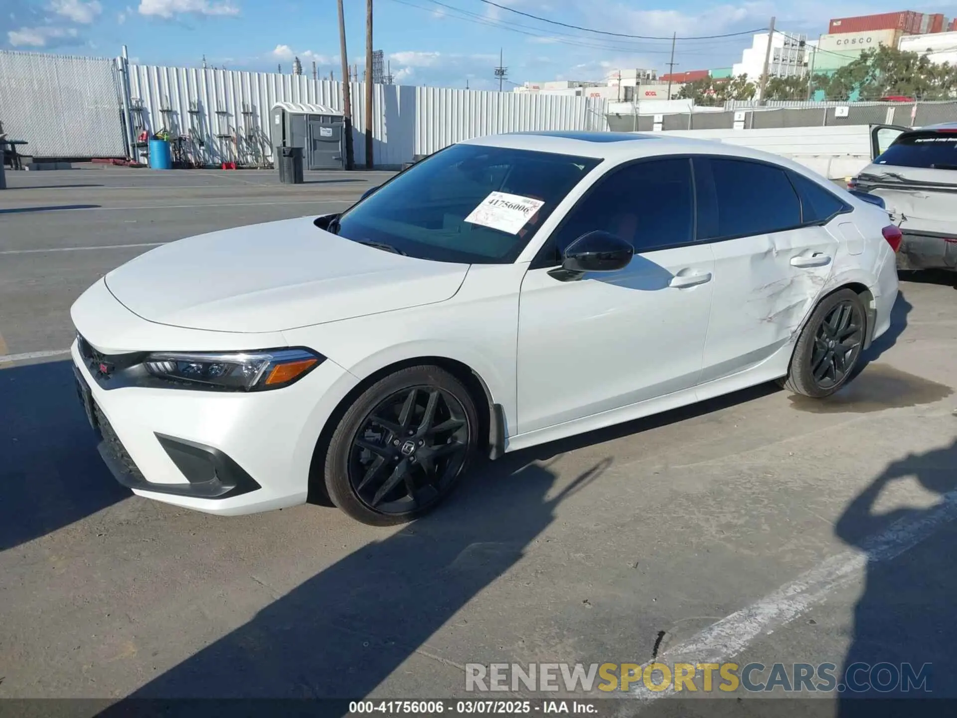 2 fotografías del automóvil dañado 2HGFE1E51RH470618 HONDA CIVIC SI 2024
