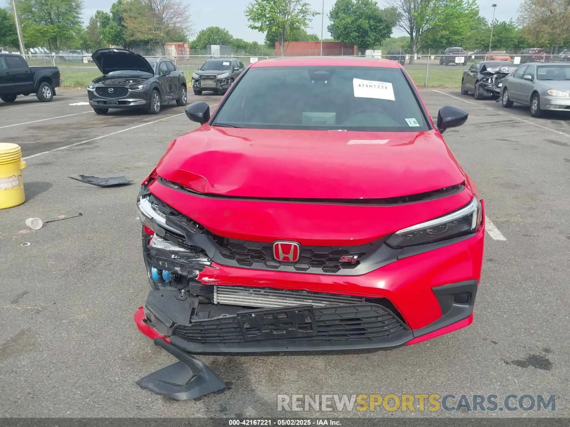 11 fotografías del automóvil dañado 2HGFE1E51RH473471 HONDA CIVIC SI 2024