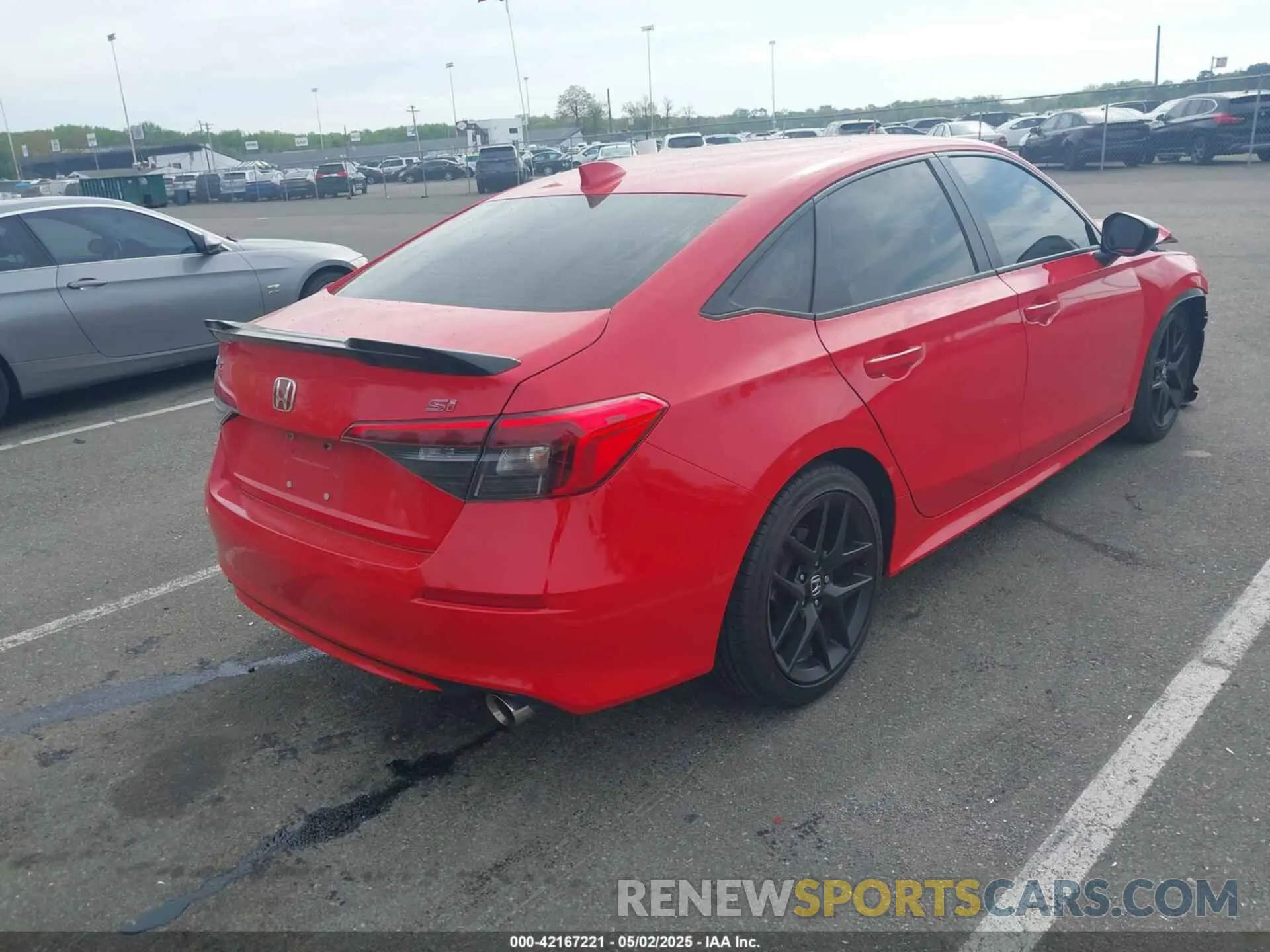 4 fotografías del automóvil dañado 2HGFE1E51RH473471 HONDA CIVIC SI 2024