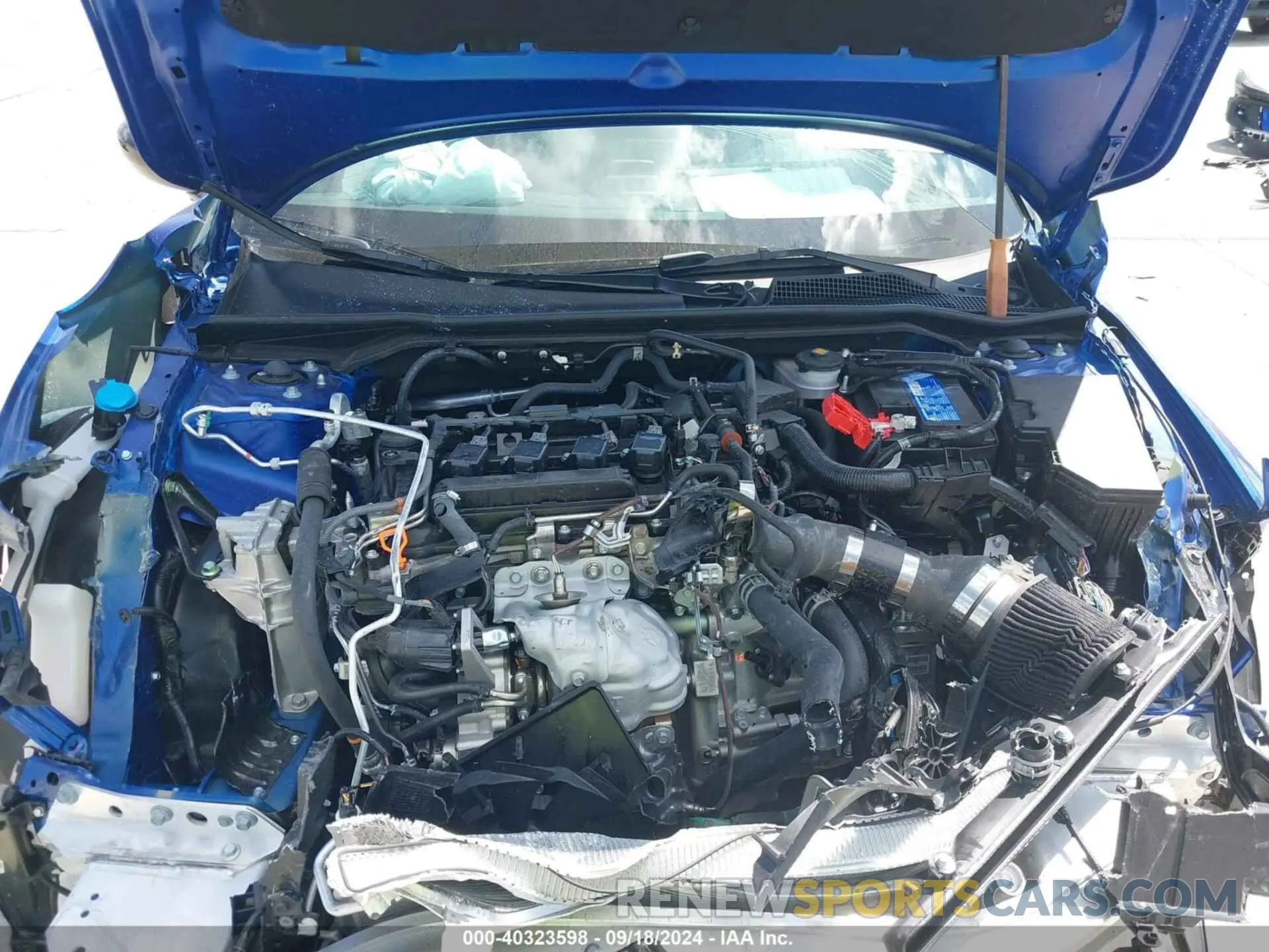 10 fotografías del automóvil dañado 2HGFE1E51RH474846 HONDA CIVIC SI 2024