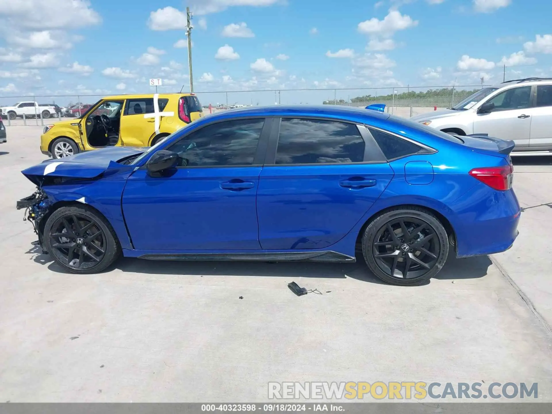 13 fotografías del automóvil dañado 2HGFE1E51RH474846 HONDA CIVIC SI 2024