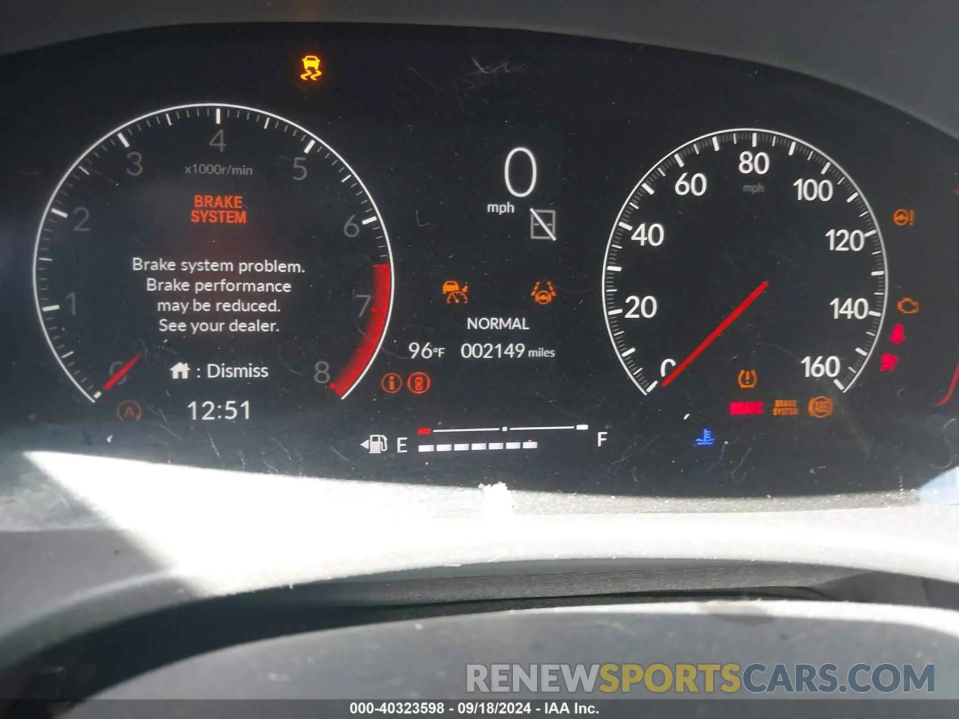 7 fotografías del automóvil dañado 2HGFE1E51RH474846 HONDA CIVIC SI 2024