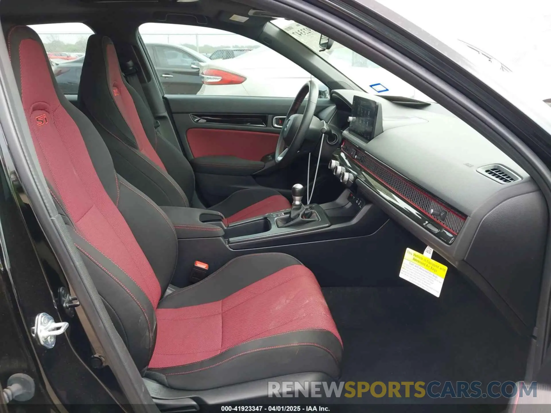 5 fotografías del automóvil dañado 2HGFE1E54RH470273 HONDA CIVIC SI 2024