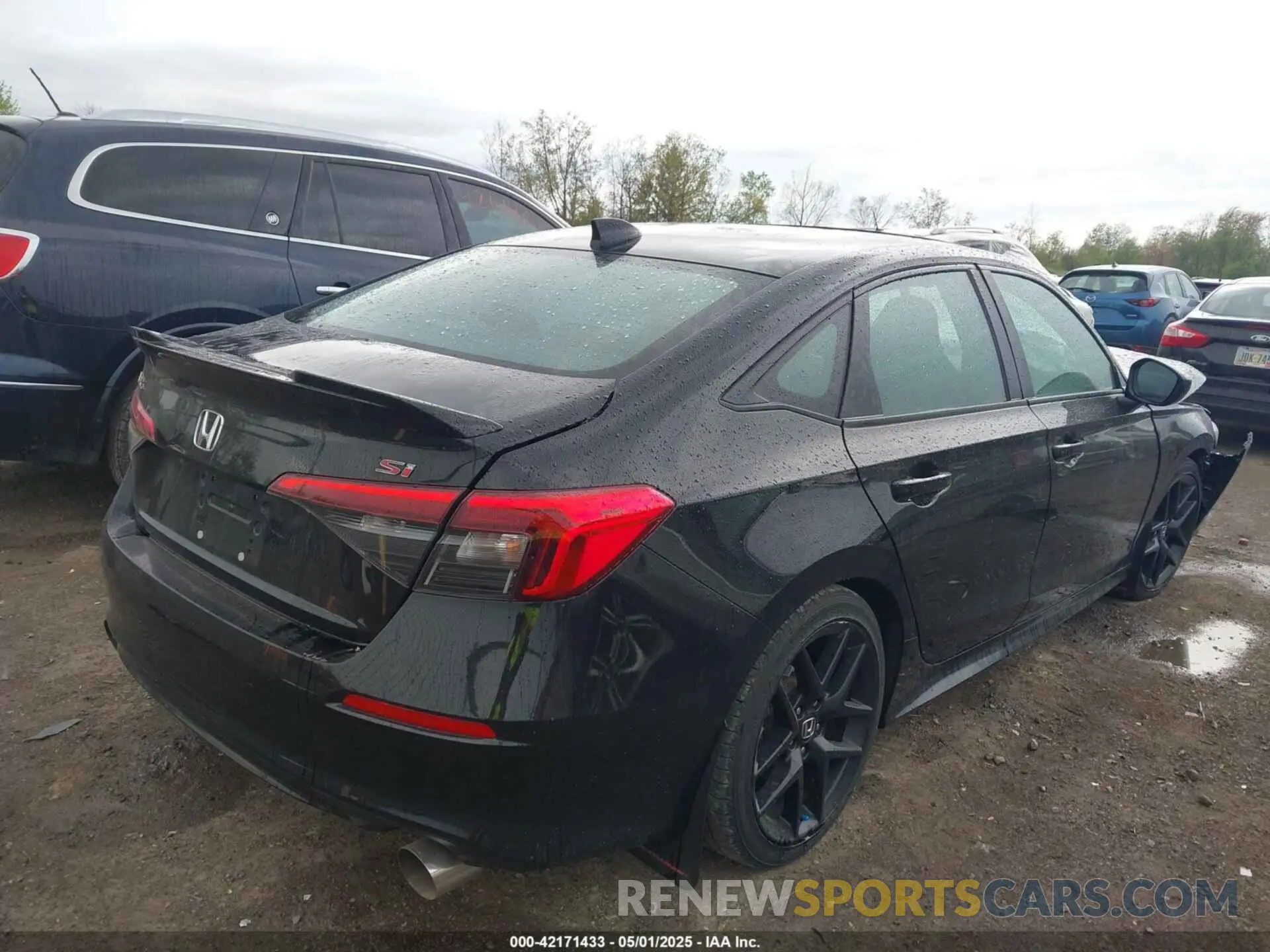 4 fotografías del automóvil dañado 2HGFE1E54RH473089 HONDA CIVIC SI 2024