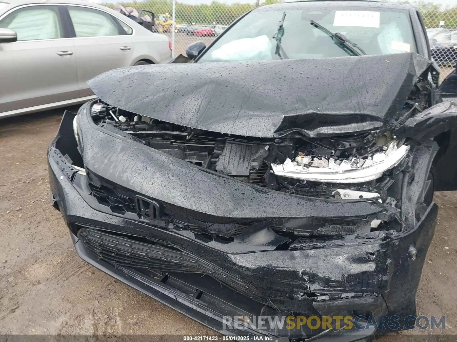 6 fotografías del automóvil dañado 2HGFE1E54RH473089 HONDA CIVIC SI 2024