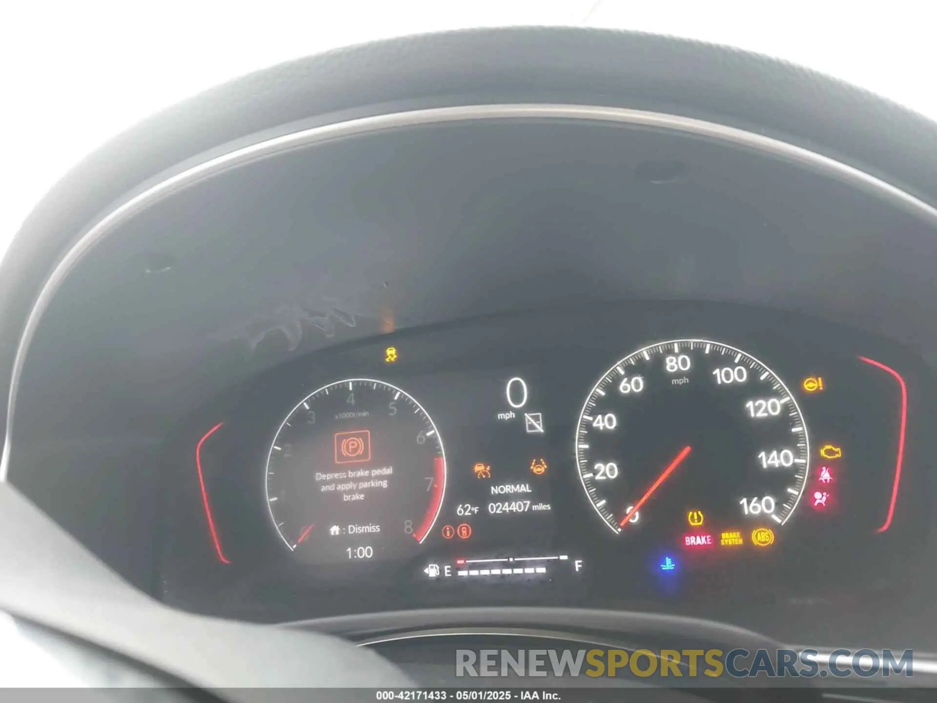 7 fotografías del automóvil dañado 2HGFE1E54RH473089 HONDA CIVIC SI 2024