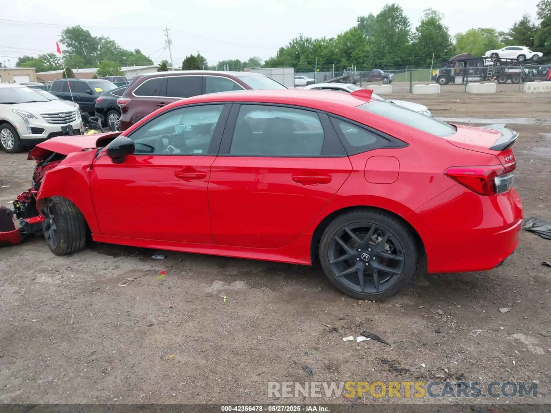 15 fotografías del automóvil dañado 2HGFE1E55RH473456 HONDA CIVIC SI 2024