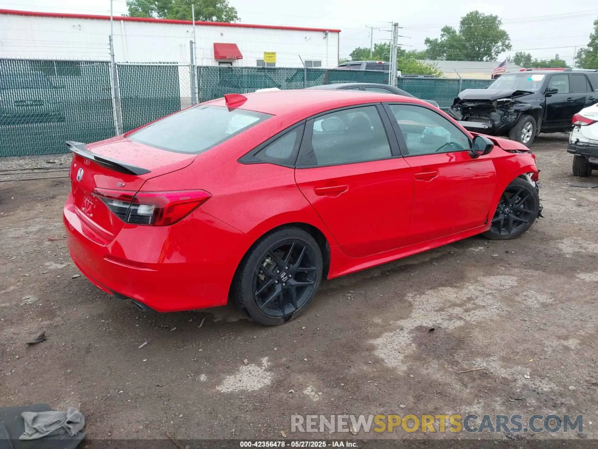 4 fotografías del automóvil dañado 2HGFE1E55RH473456 HONDA CIVIC SI 2024