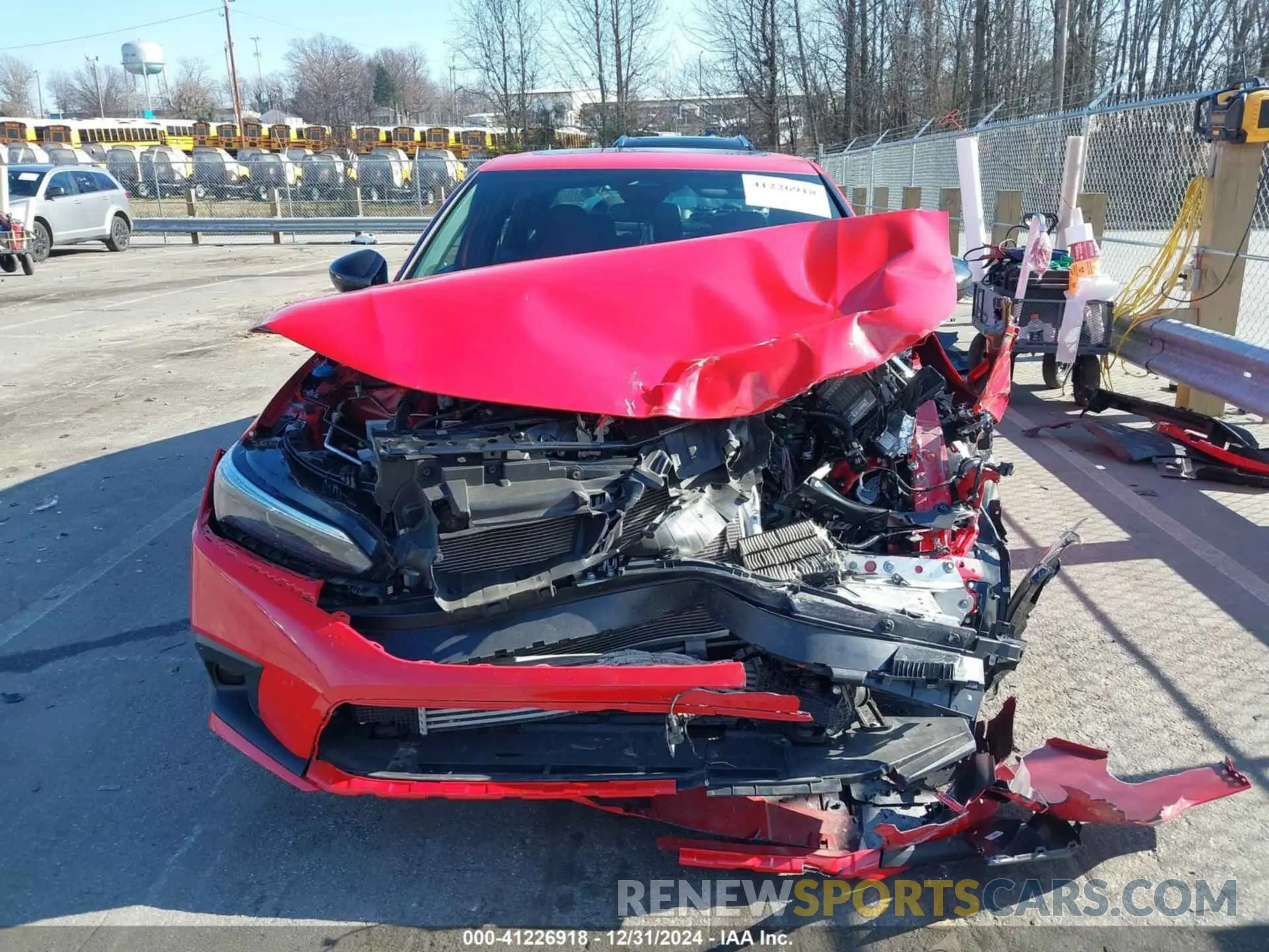 12 fotografías del automóvil dañado 2HGFE1E56RH475619 HONDA CIVIC SI 2024