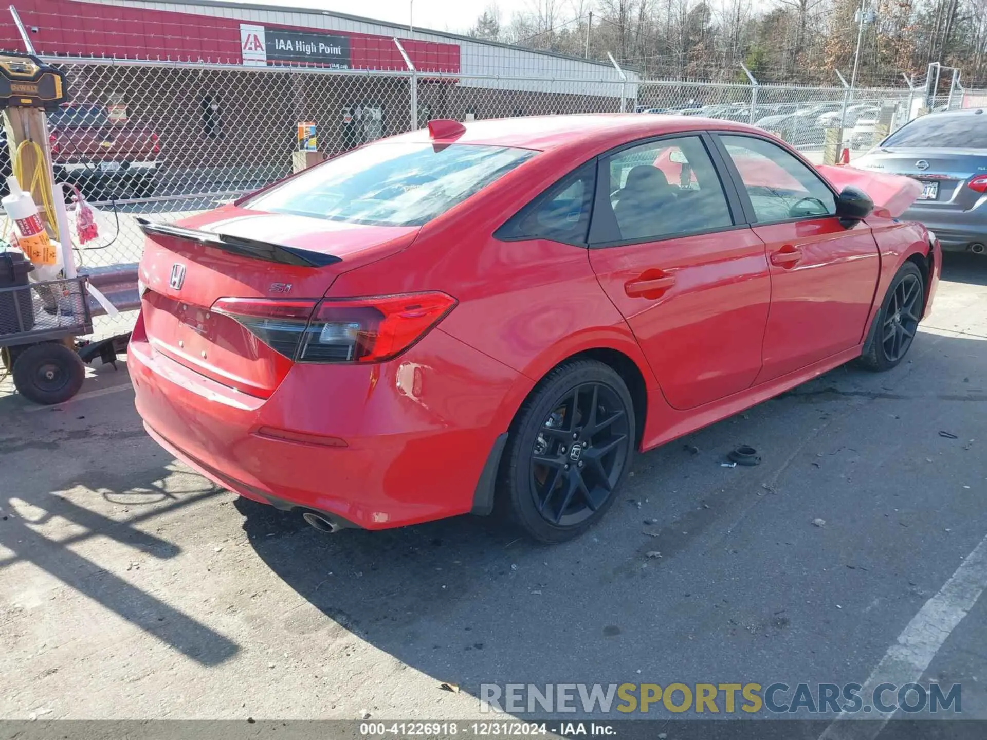 4 fotografías del automóvil dañado 2HGFE1E56RH475619 HONDA CIVIC SI 2024