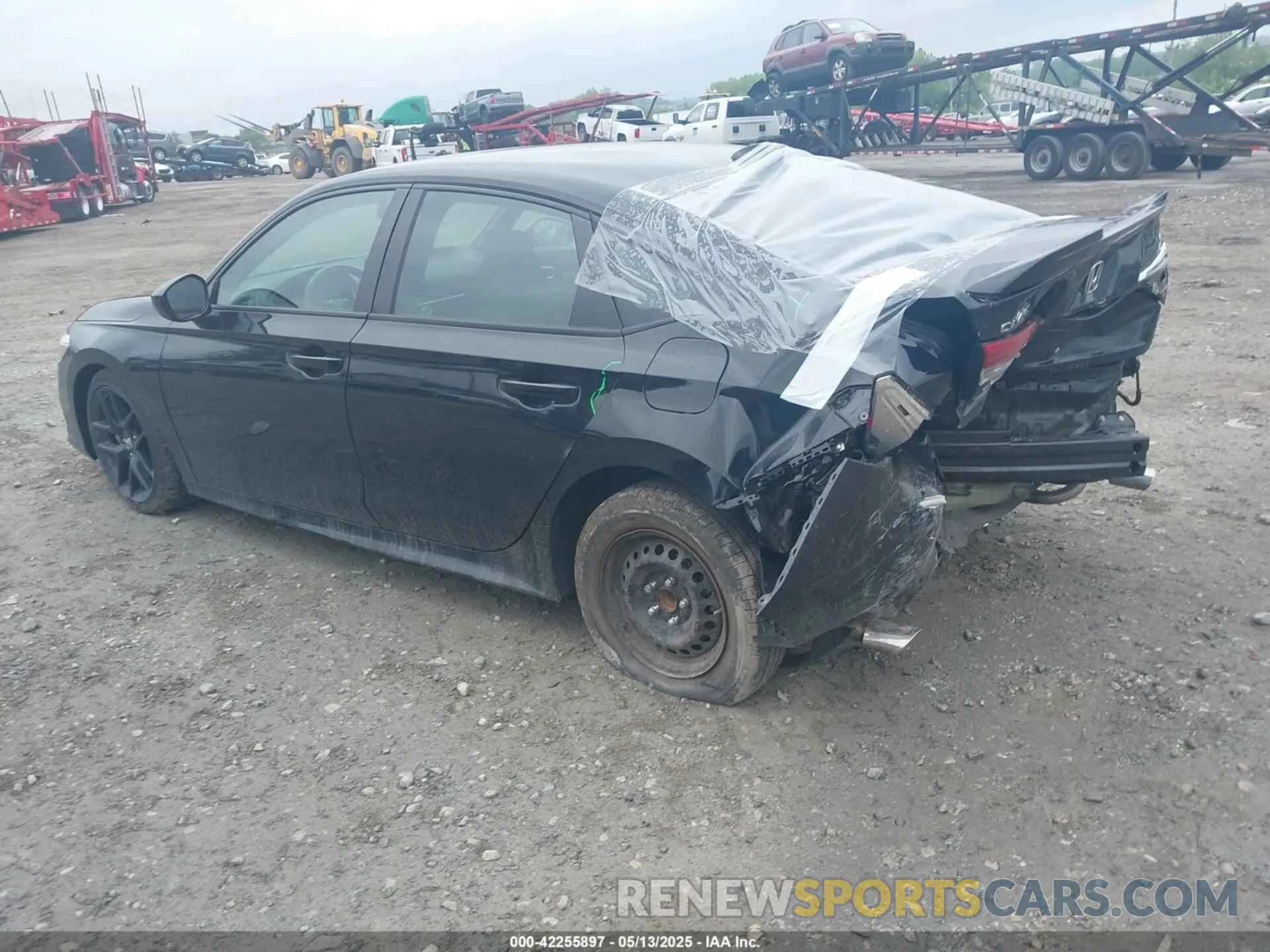 3 fotografías del automóvil dañado 2HGFE1E58RH471605 HONDA CIVIC SI 2024