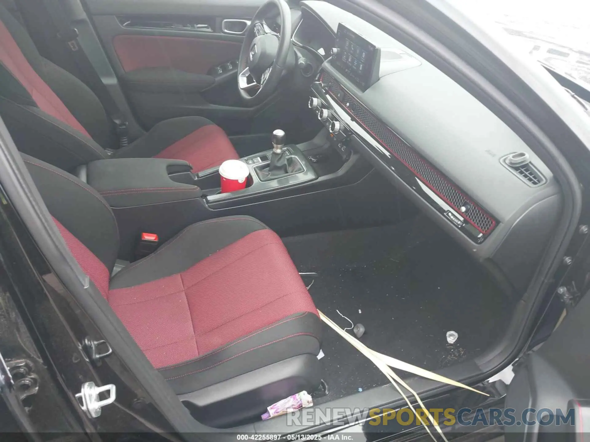 5 fotografías del automóvil dañado 2HGFE1E58RH471605 HONDA CIVIC SI 2024