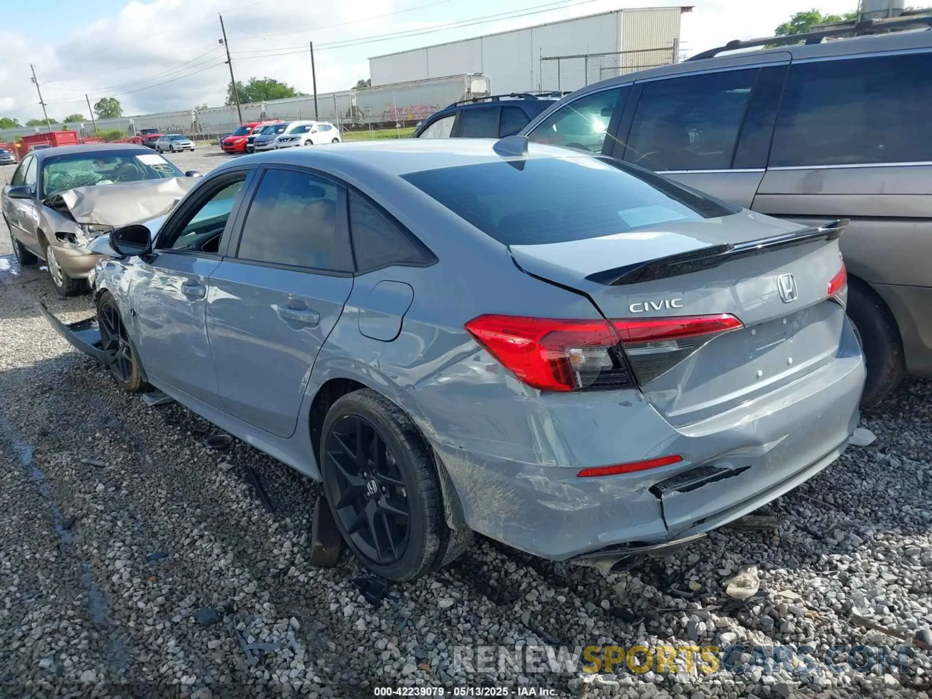 3 fotografías del automóvil dañado 2HGFE1E58RH473273 HONDA CIVIC SI 2024