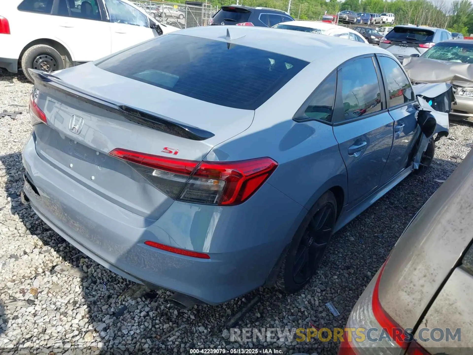 4 fotografías del automóvil dañado 2HGFE1E58RH473273 HONDA CIVIC SI 2024