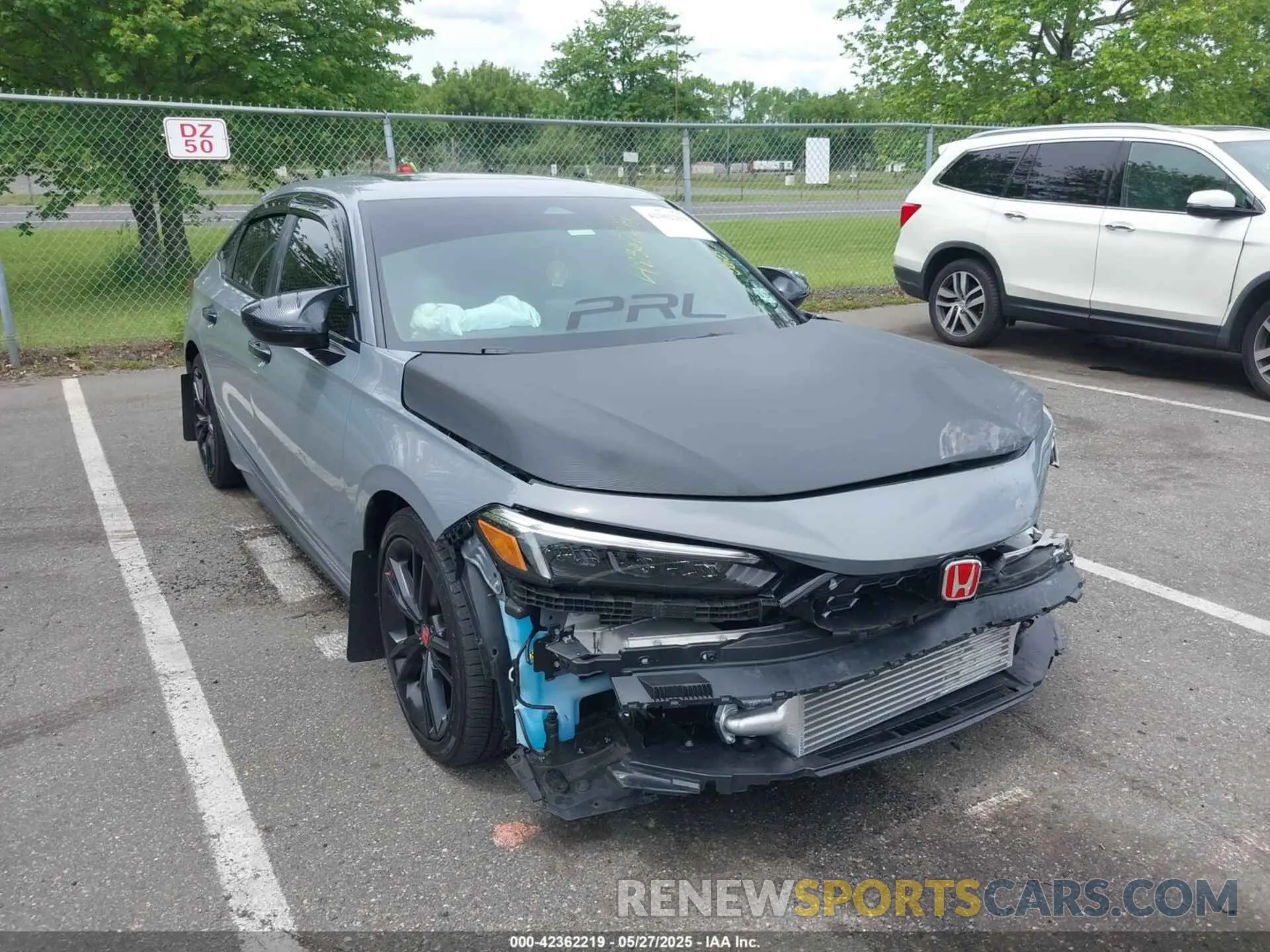1 fotografías del automóvil dañado 2HGFE1E54SH470179 HONDA CIVIC SI 2025