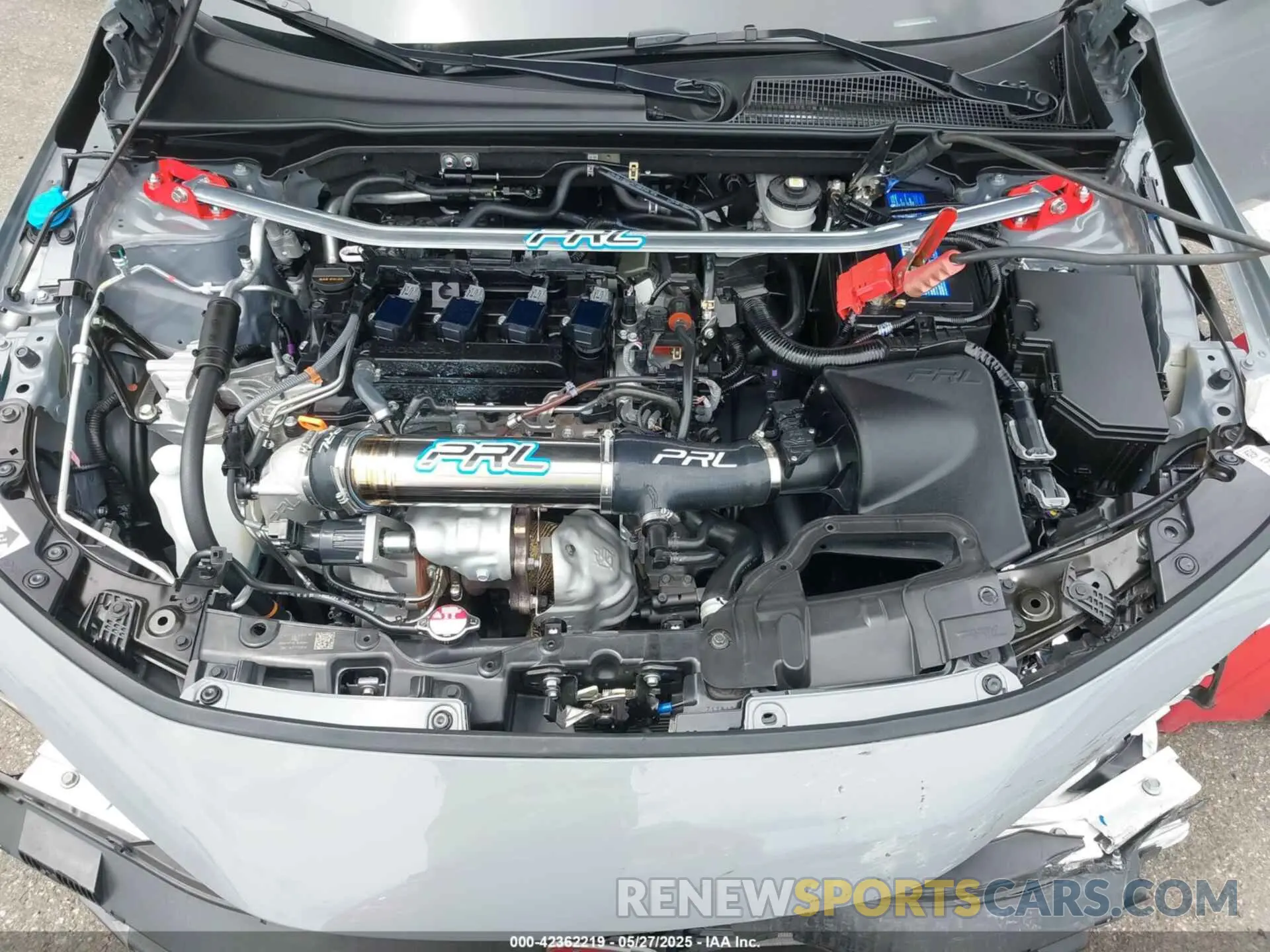 10 fotografías del automóvil dañado 2HGFE1E54SH470179 HONDA CIVIC SI 2025