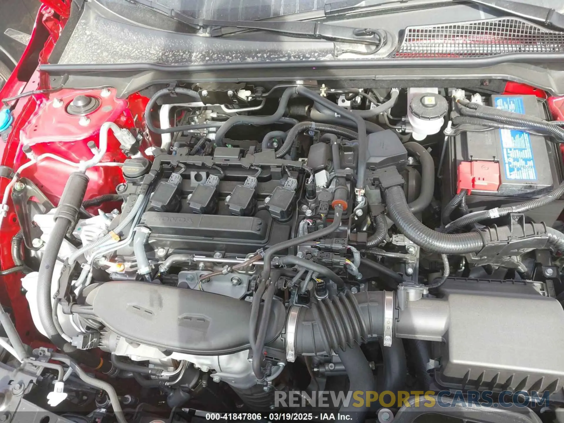 10 fotografías del automóvil dañado 2HGFE1E57SH474212 HONDA CIVIC SI 2025