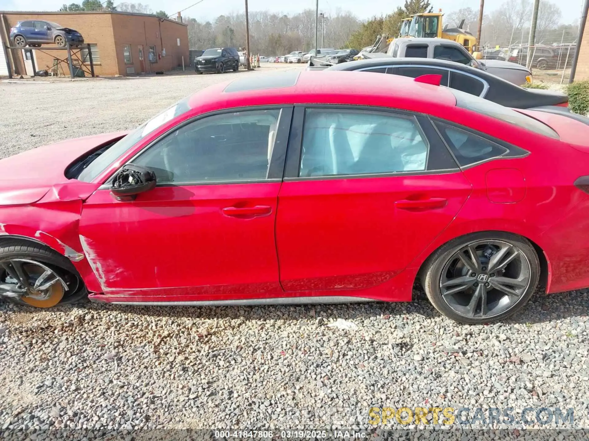 14 fotografías del automóvil dañado 2HGFE1E57SH474212 HONDA CIVIC SI 2025