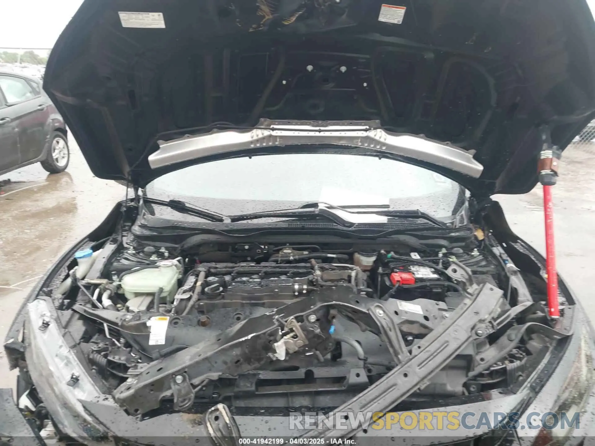 10 fotografías del automóvil dañado SHHFK8G72KU205747 HONDA CIVIC TYPE R 2019