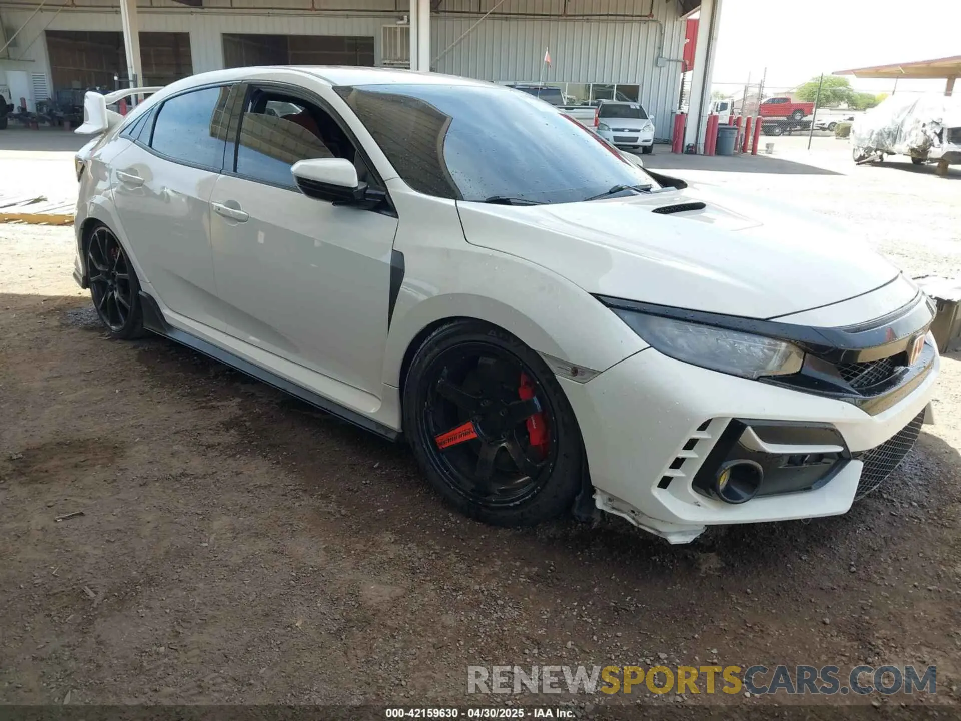 1 fotografías del automóvil dañado SHHFK8G76KU205704 HONDA CIVIC TYPE R 2019