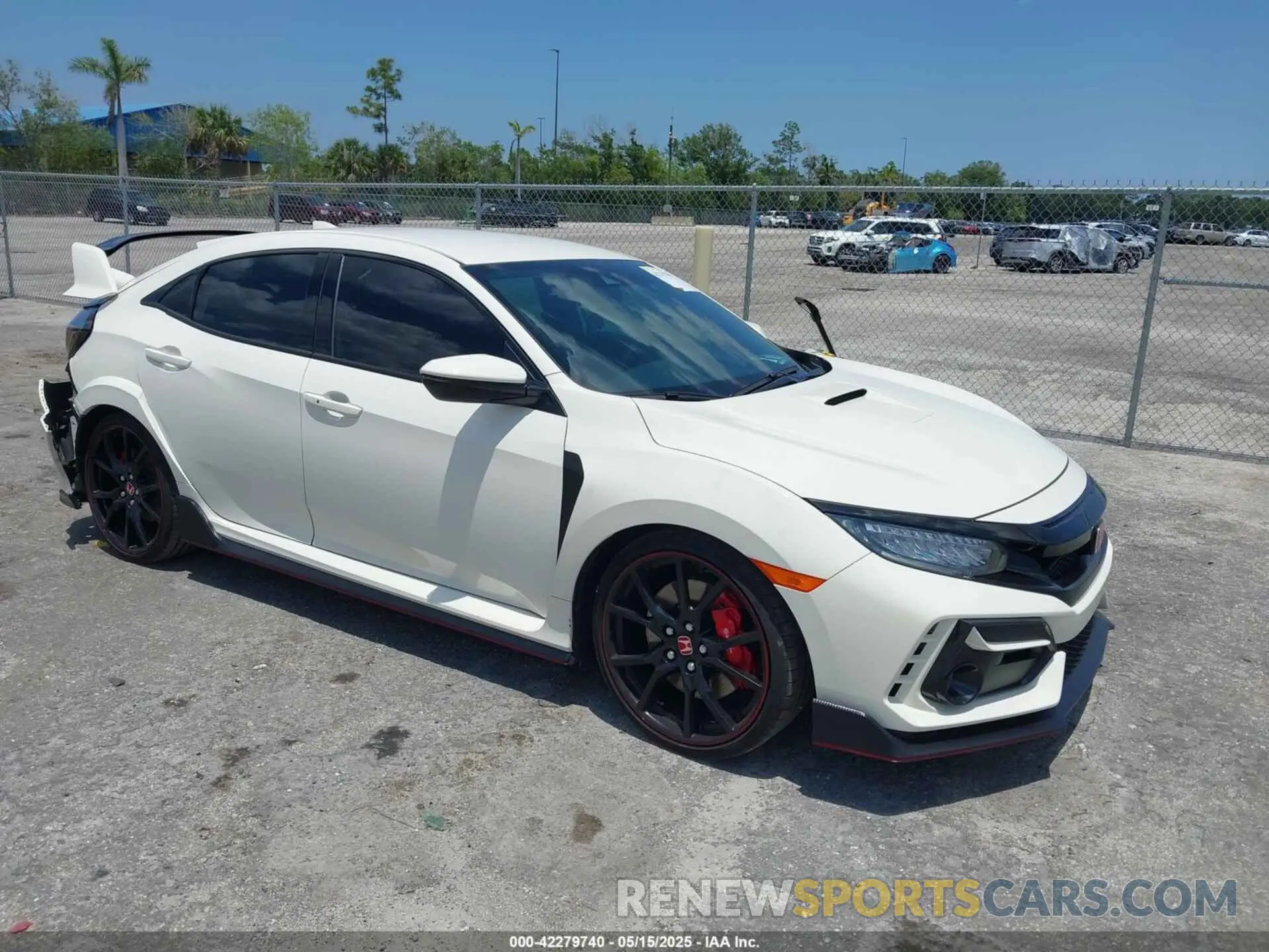 1 fotografías del automóvil dañado SHHFK8G71LU200590 HONDA CIVIC TYPE R 2020