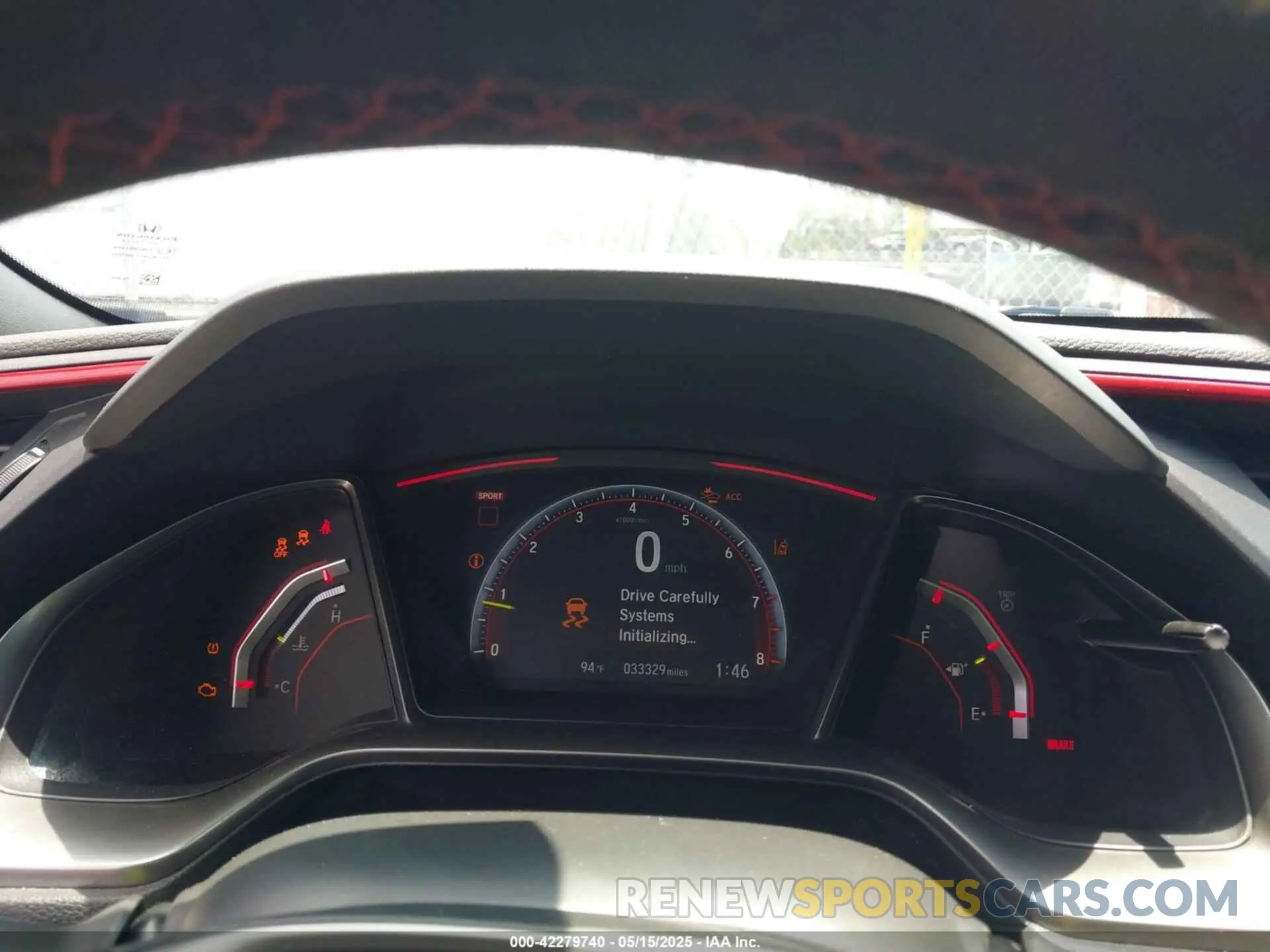 7 fotografías del automóvil dañado SHHFK8G71LU200590 HONDA CIVIC TYPE R 2020