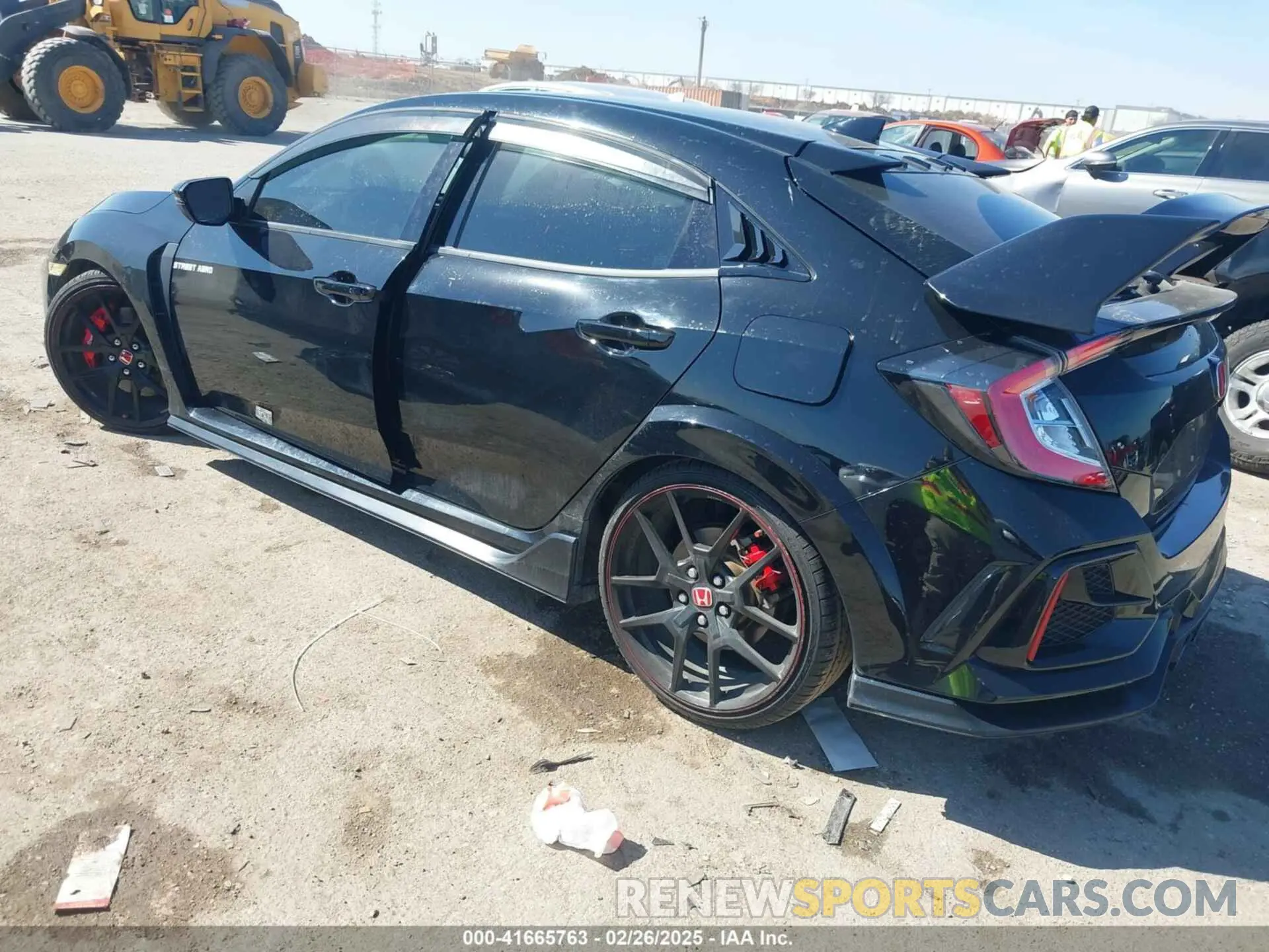 3 fotografías del automóvil dañado SHHFK8G74MU201847 HONDA CIVIC TYPE R 2021