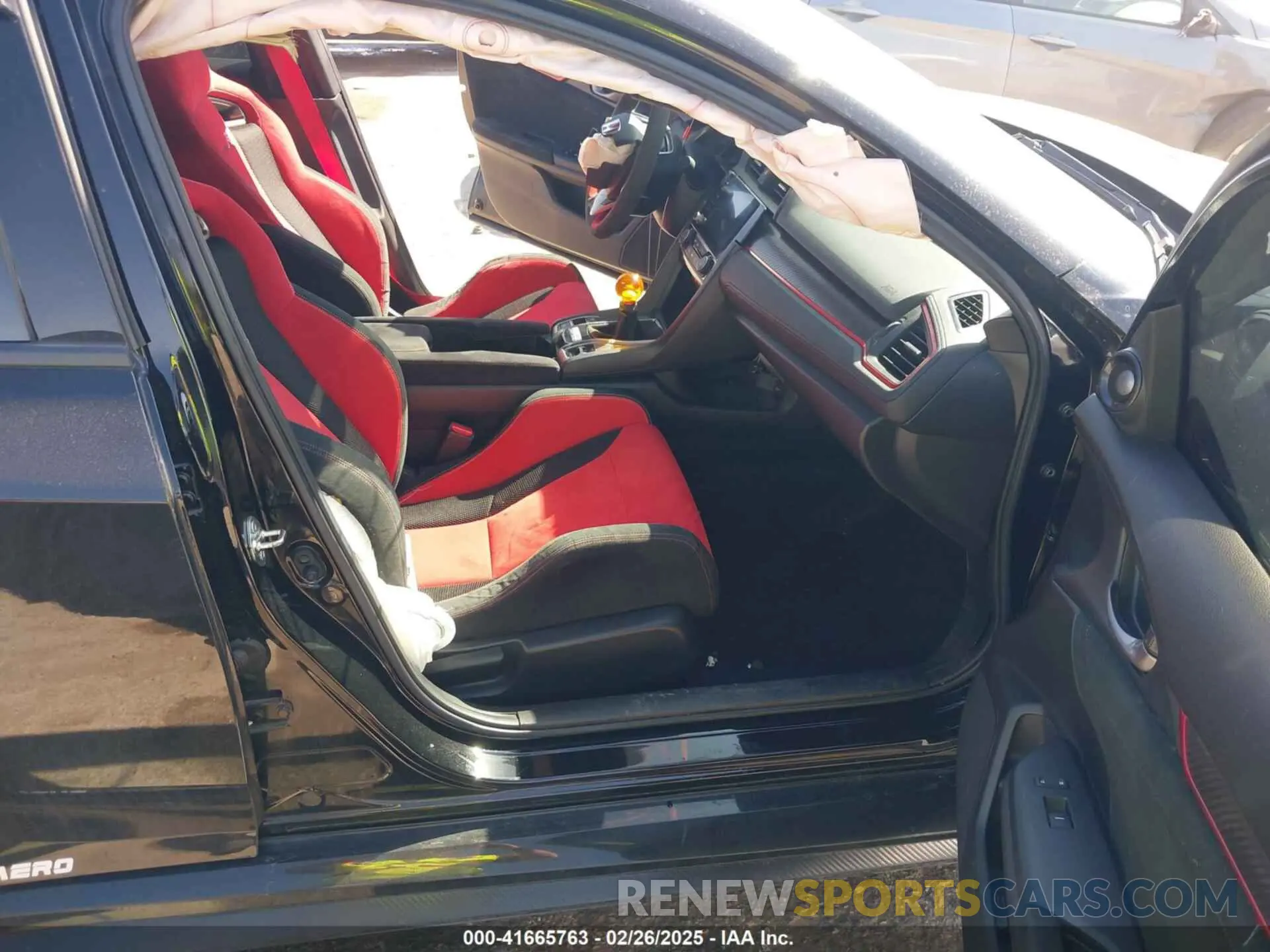 5 fotografías del automóvil dañado SHHFK8G74MU201847 HONDA CIVIC TYPE R 2021
